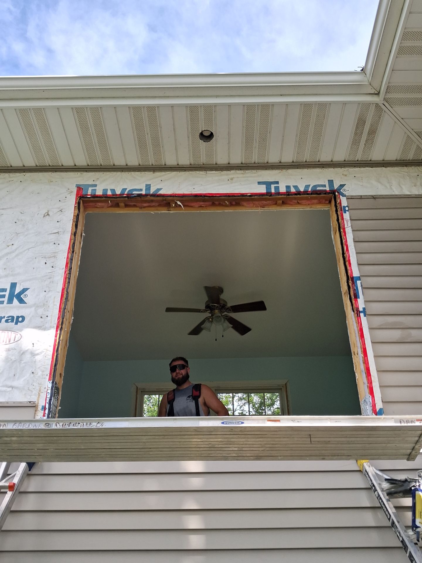 Replacing Old Windows with Hawthorn Vinyl Windows by United Windows and Siding LLC