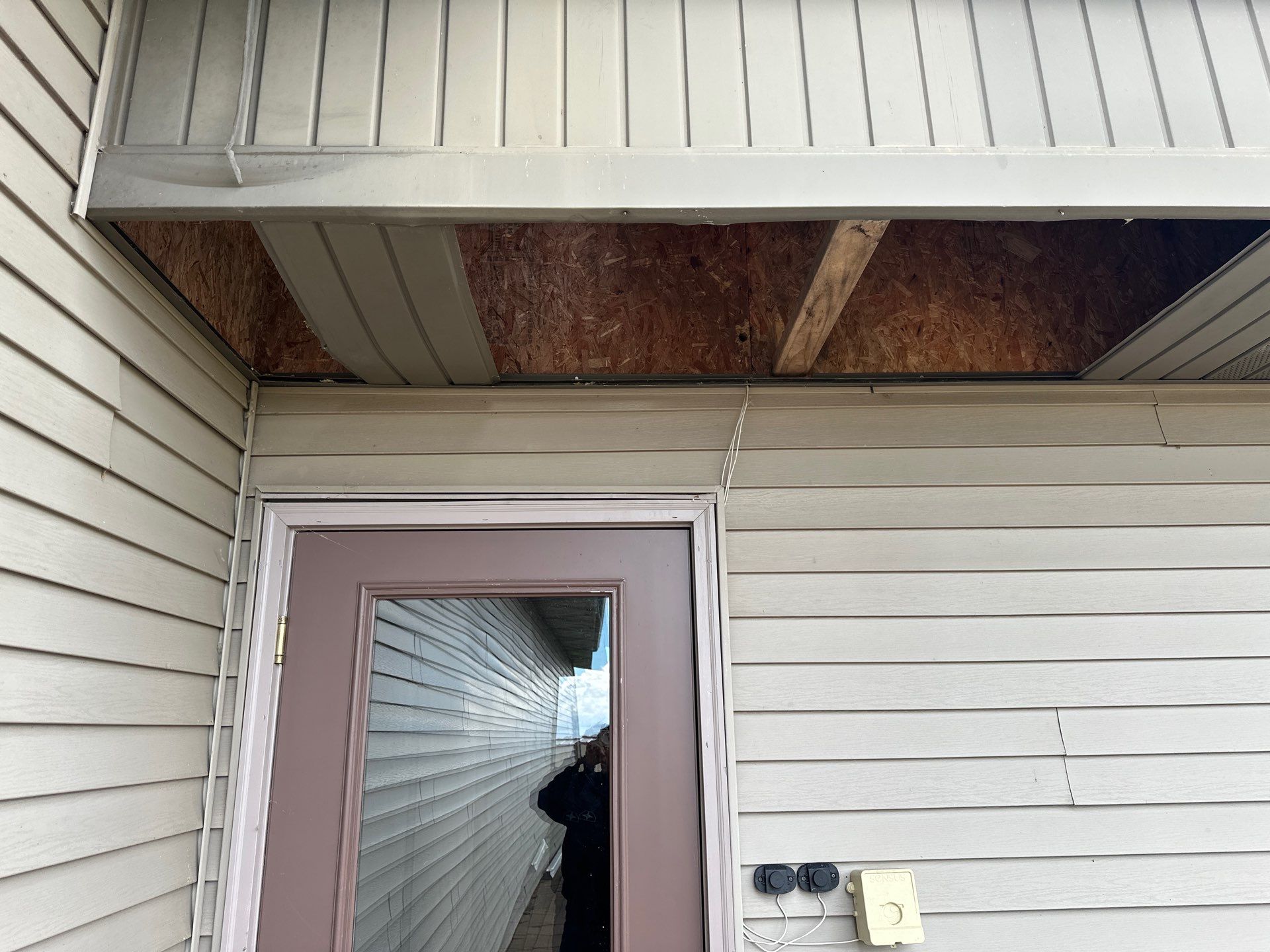 Soffit and Shingle repair  by Gellings Roofing & Siding