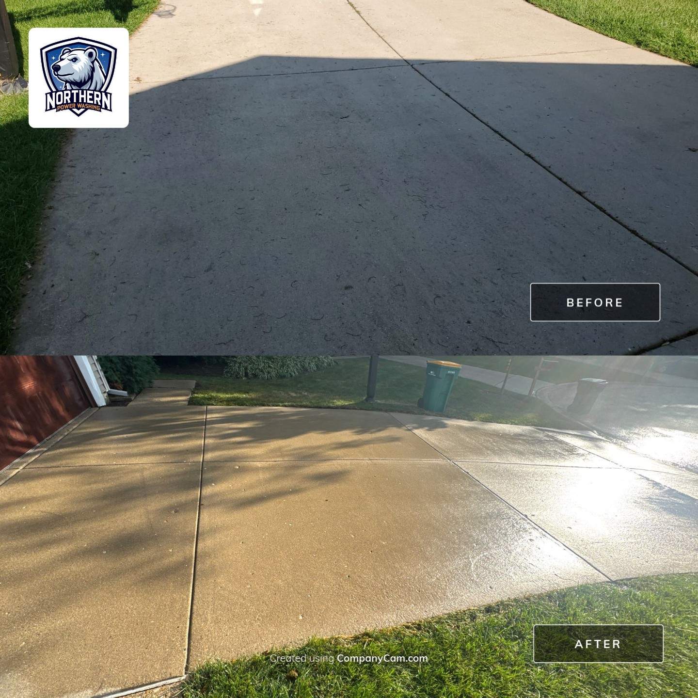 Exterior House Washing & Property Cleaning by Northern Power Washing LLC.