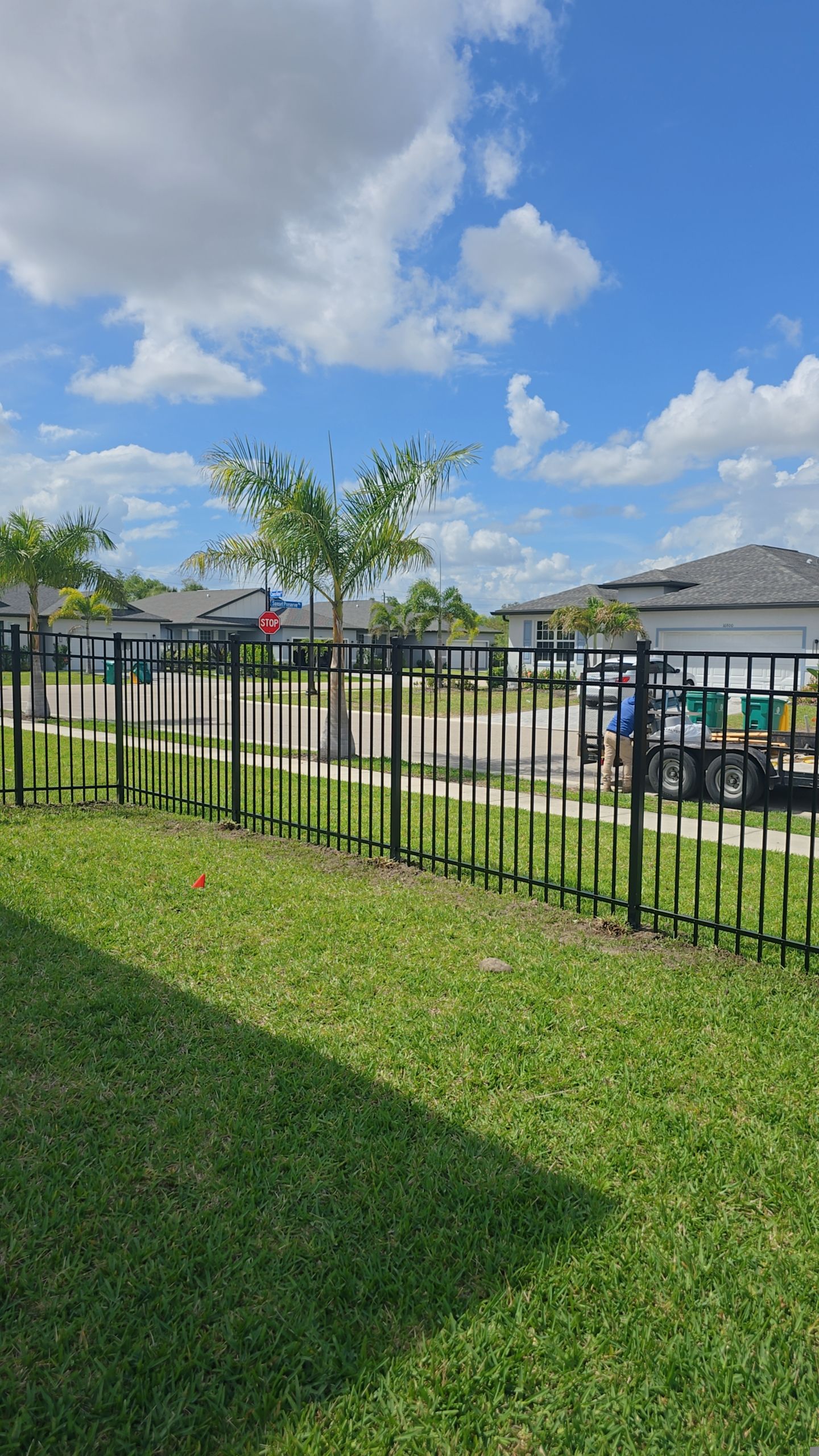 Aluminum Fence in West Port by True Fence LLC