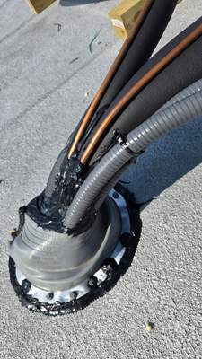 Just a pitch Pocket on a School