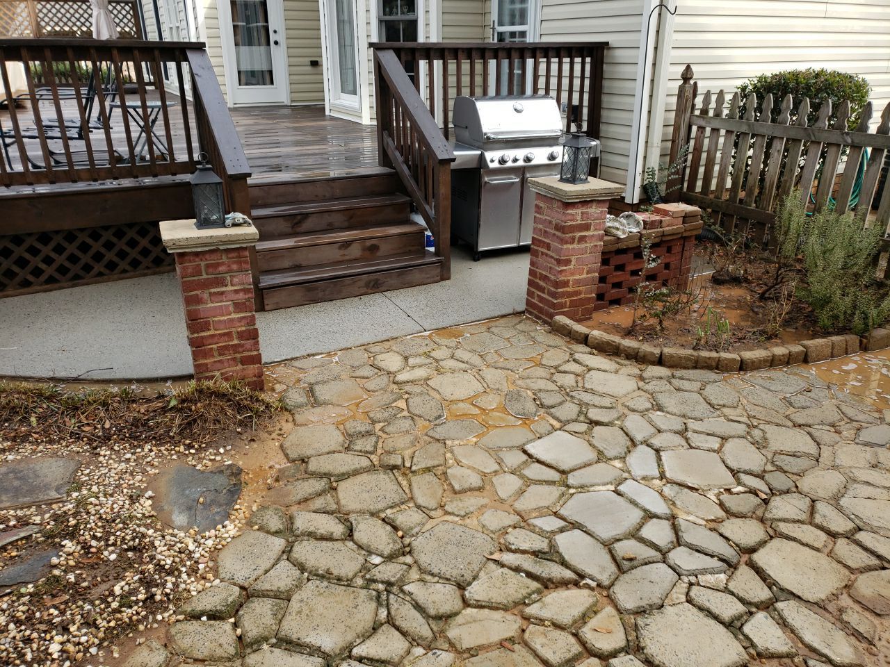 House Wash using cleaner by Power Wash Masters LLC