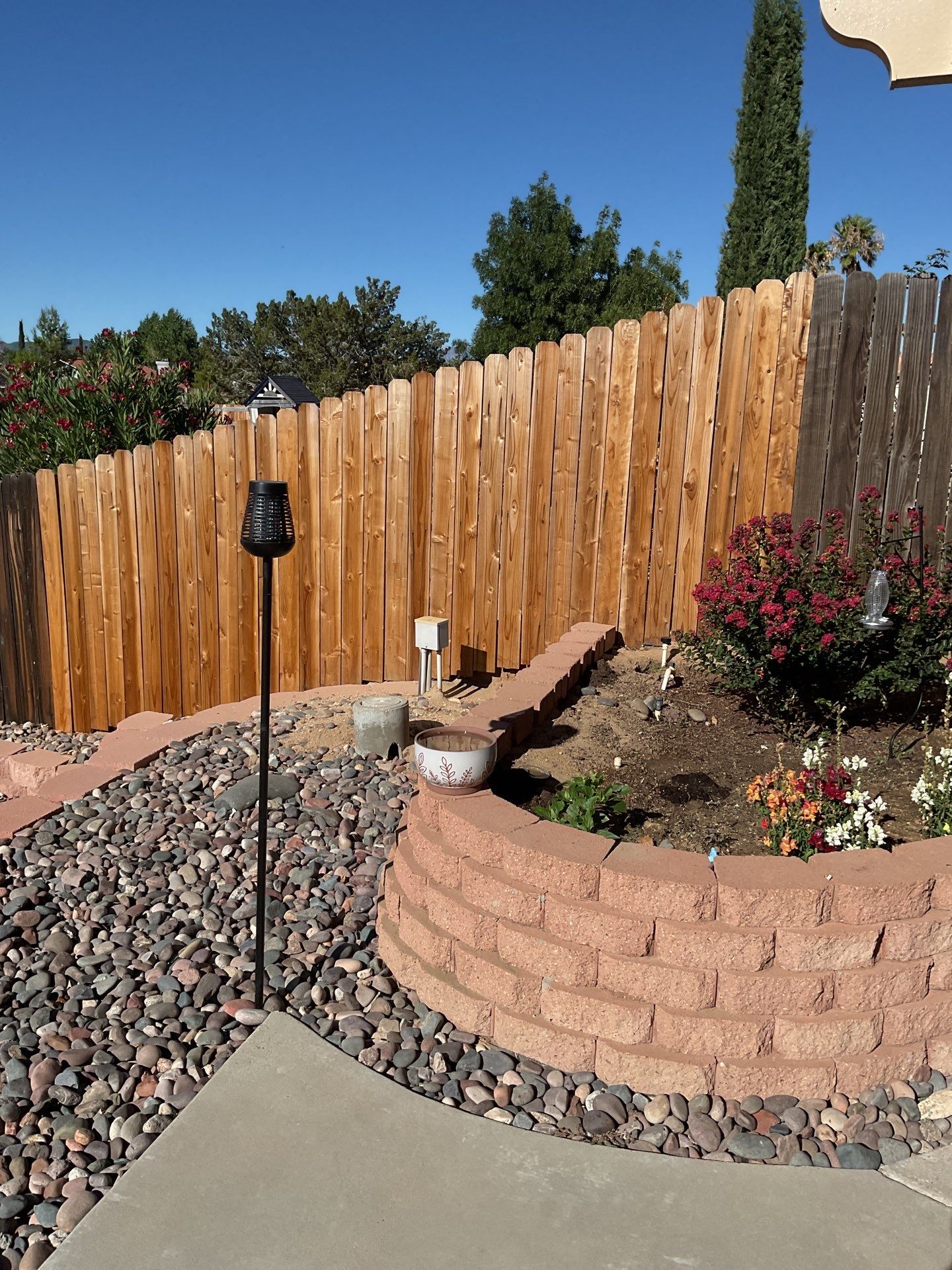 Fence Installation using Vinyl by Fence Guys Inc.