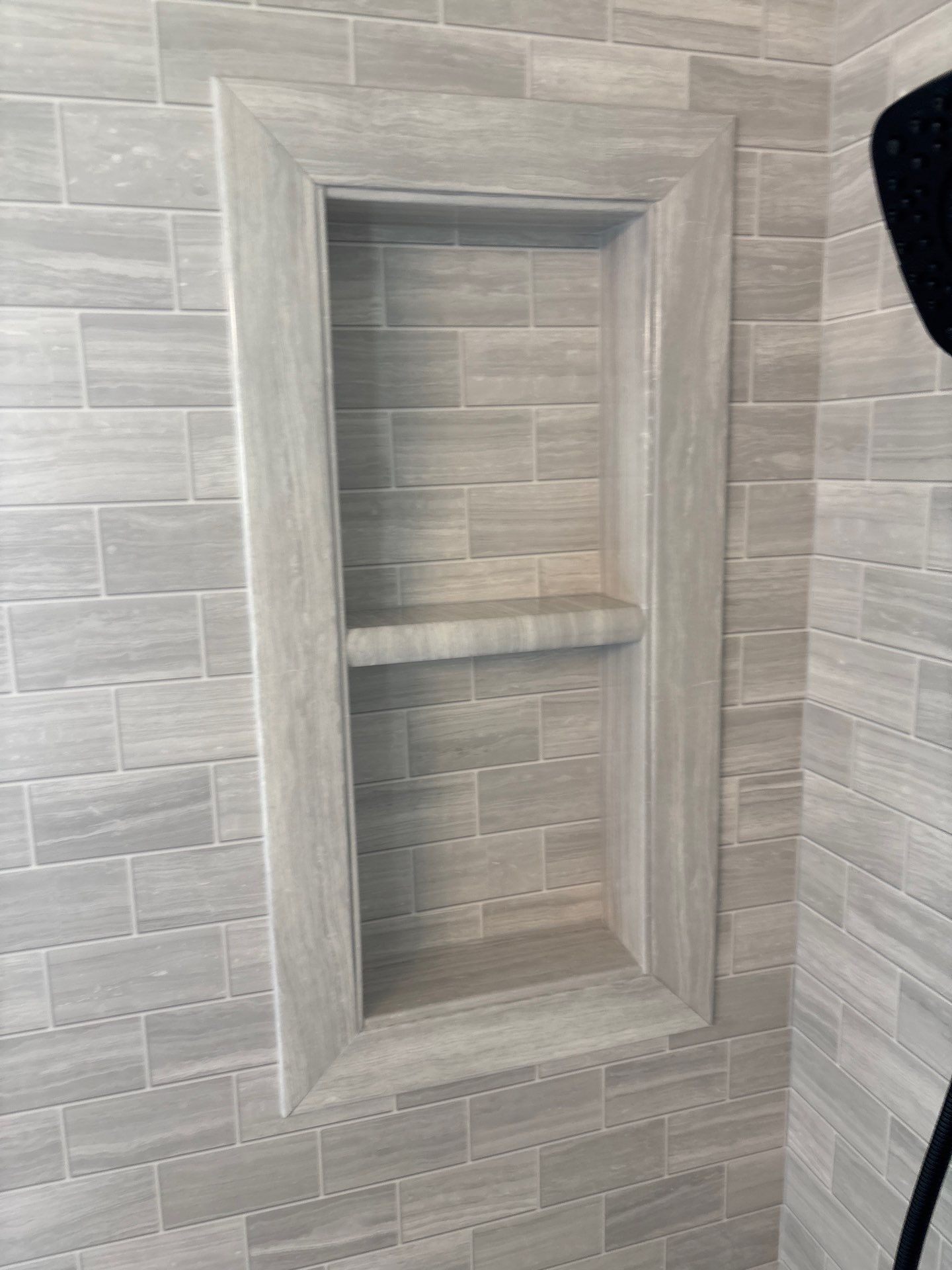 New walk in shower and tub in Kyle by Lane Lauritsen - The Hill Country, Texas