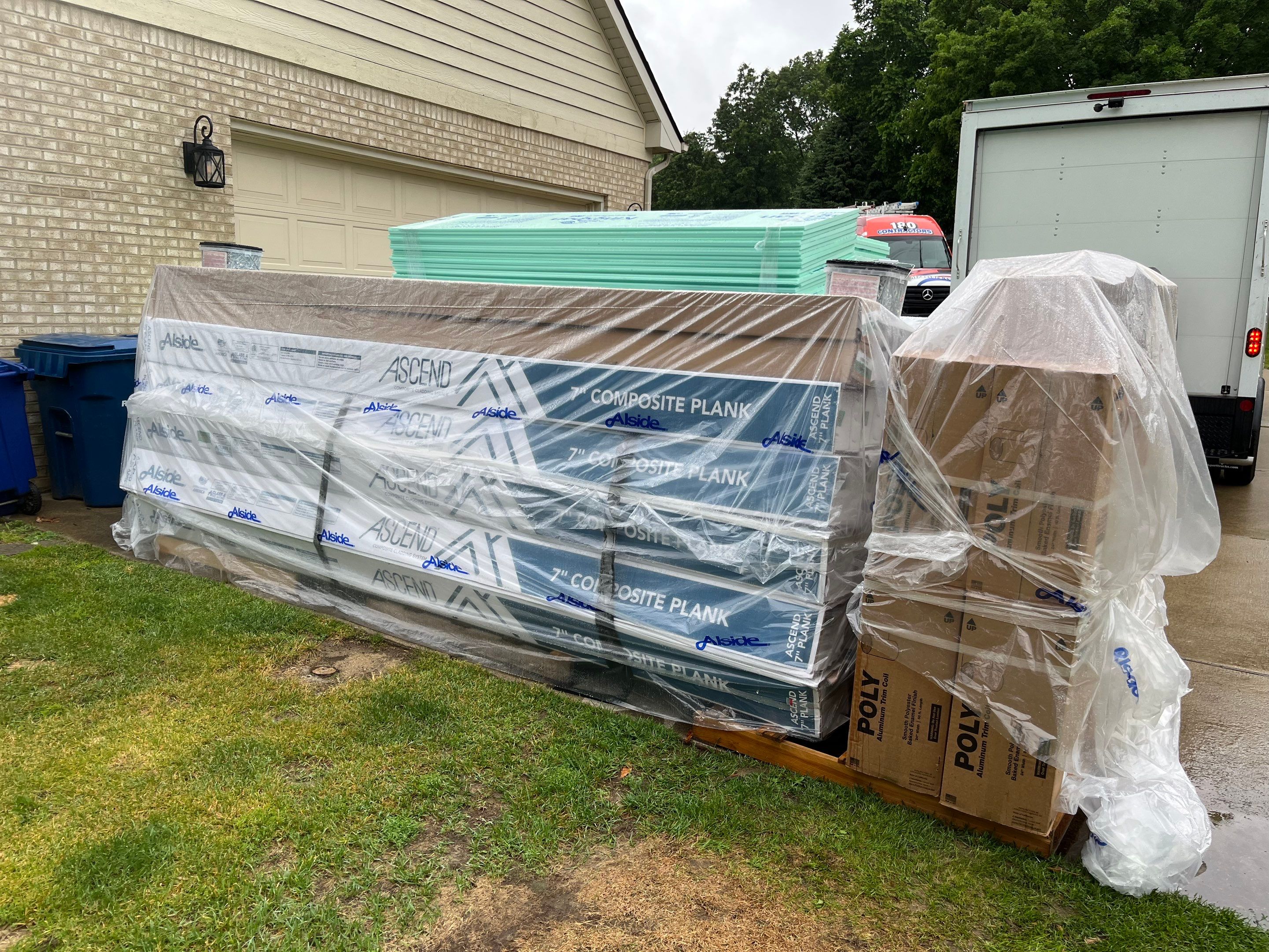 Siding Replacement using Alside Mountain Fern by 180 Contractors