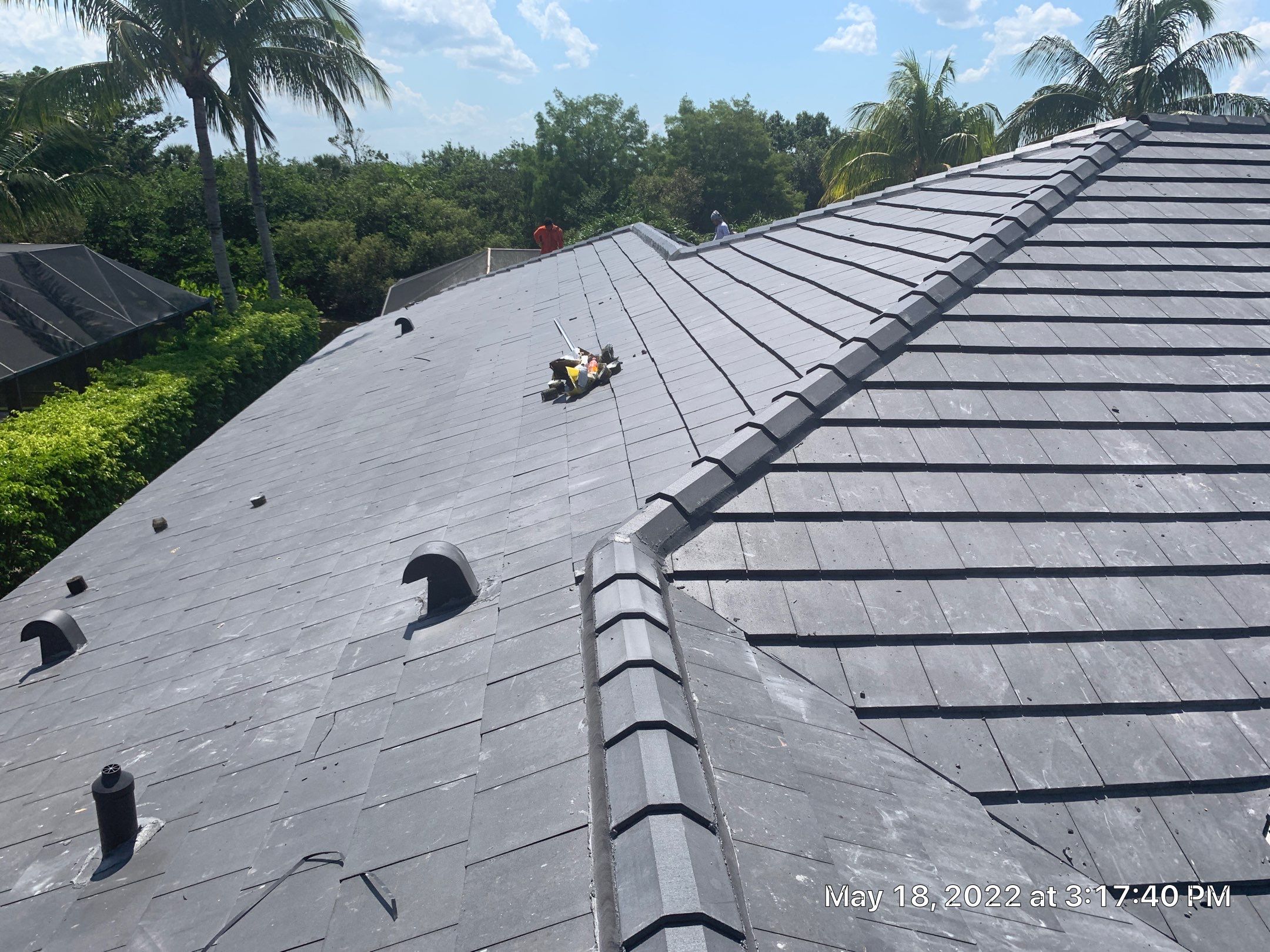 Residential Roofing Installation using WestLake Roofing Tile by BLUES BROTHERS CONSTRUCTION CORP
