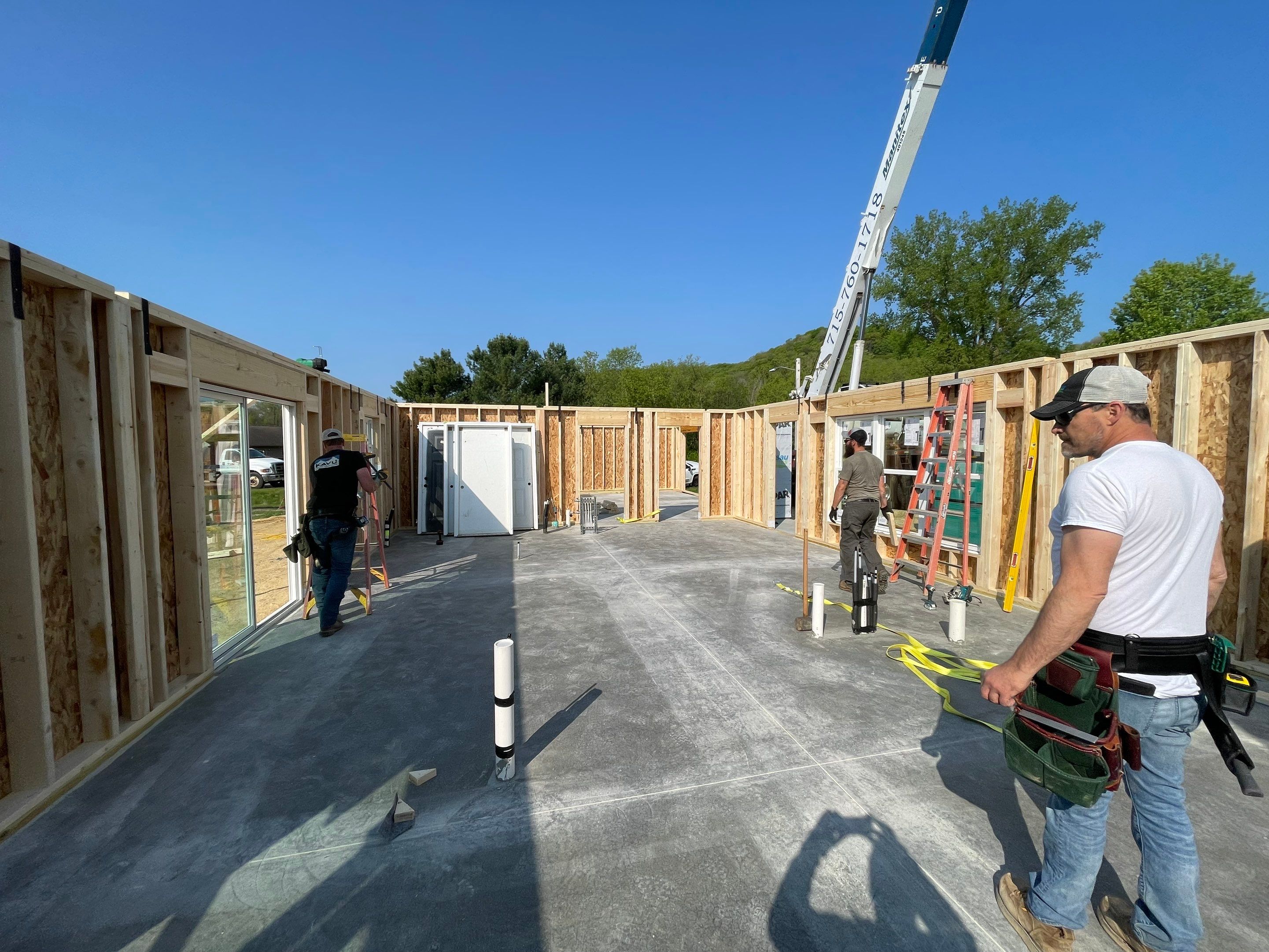 Elmwood, WI Build by Bauer Estates LLC