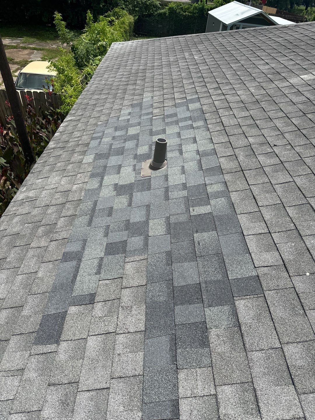 Hail Damage using Owen's Corning Duration (Lifetime) Shingles by Roof Repair Company