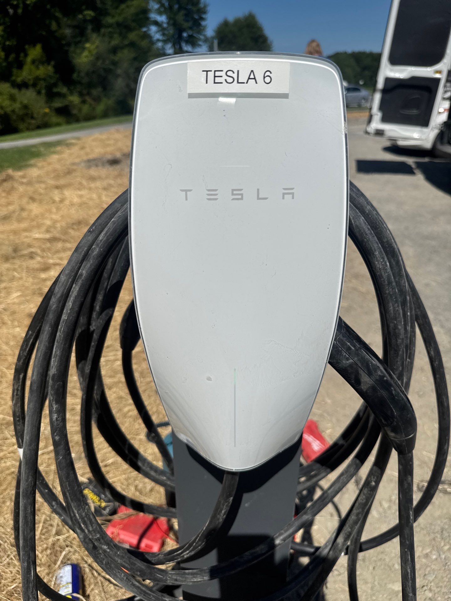Tesla Pedestal Chargers & 400A Service Installed by ZAM by ZAM Electric
