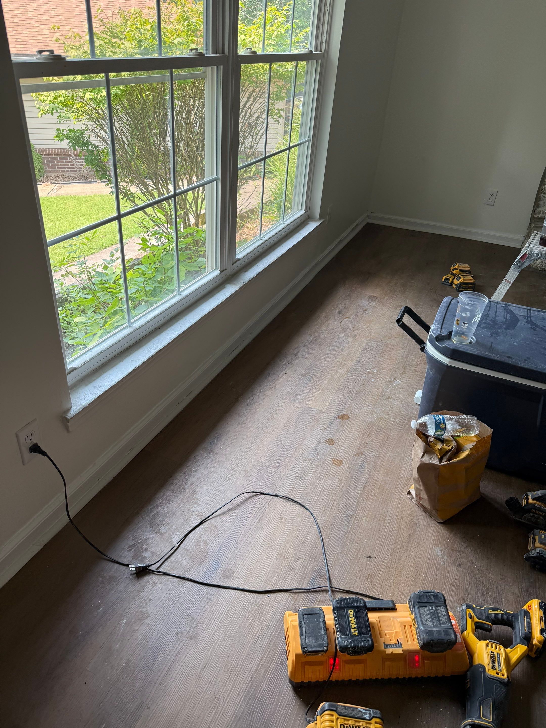 Complete Home Remodel Featuring Custom Kitchen and Wood-Look Plank Flooring by MAJO