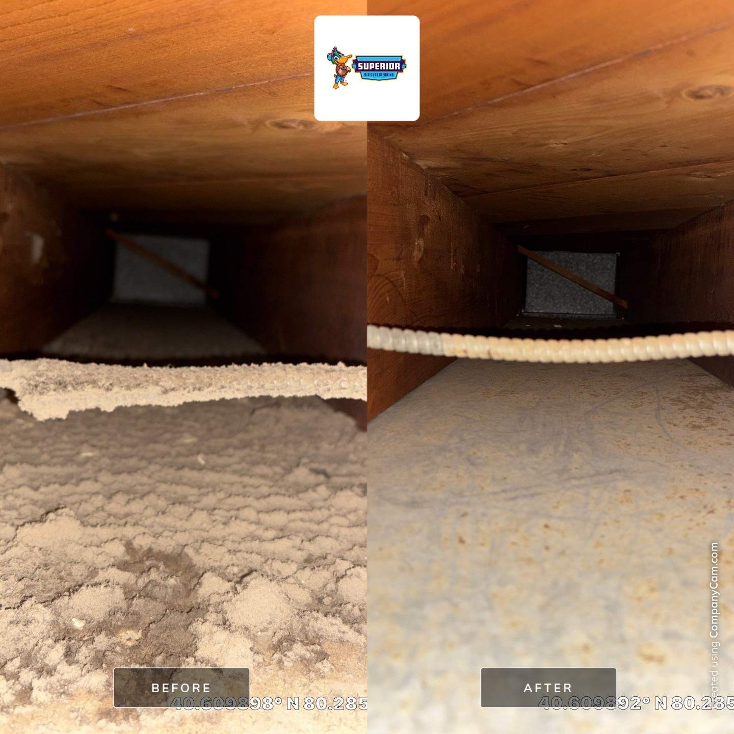 Air Duct Cleaning With a Vacuum Truck in Aliquippa, PA by Superior Air Duct Cleaning