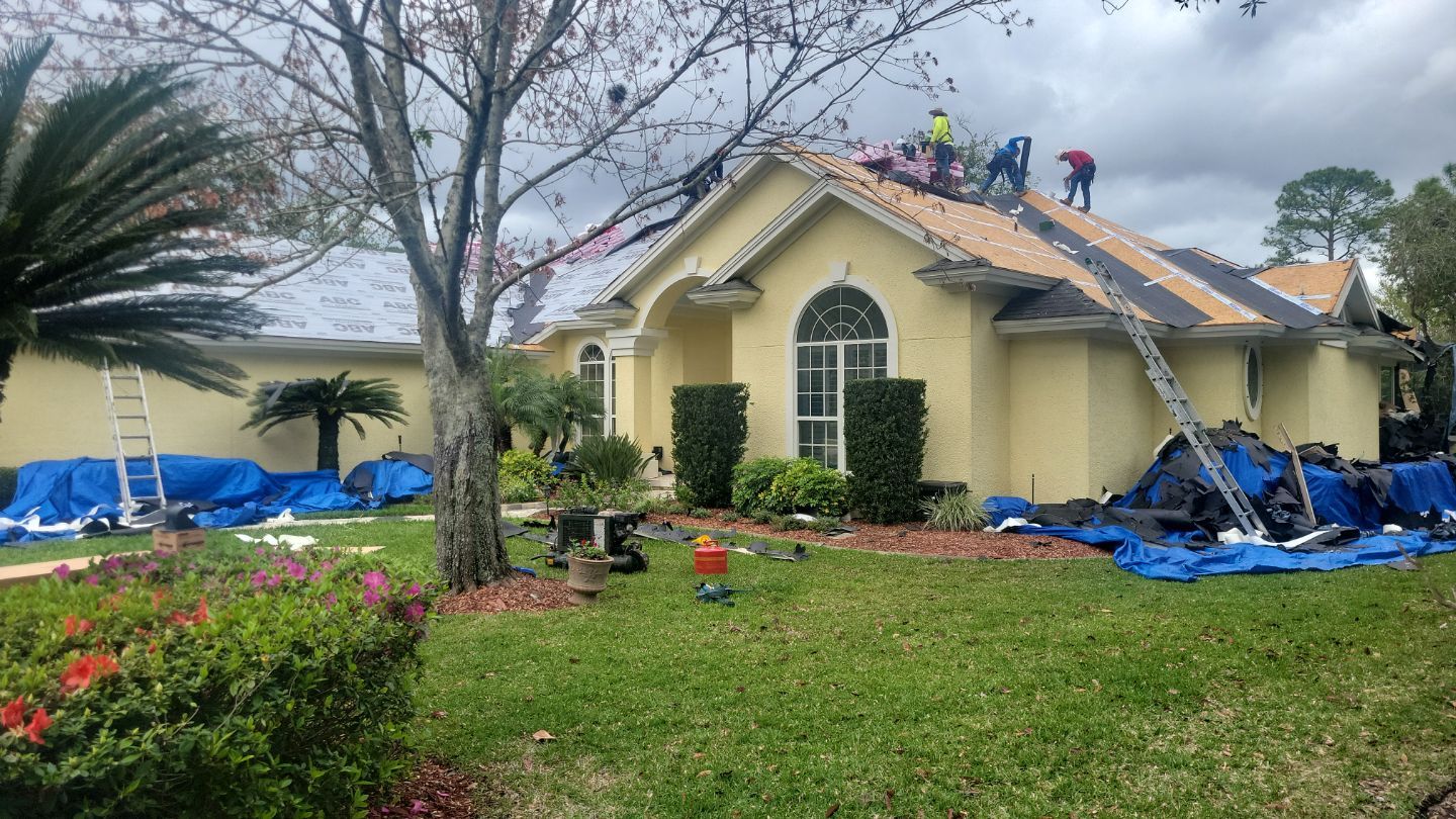 Residential Roofing Installation using Owens Corning TruDefinition Duration Shingles by Galaxy Builders, Inc.
