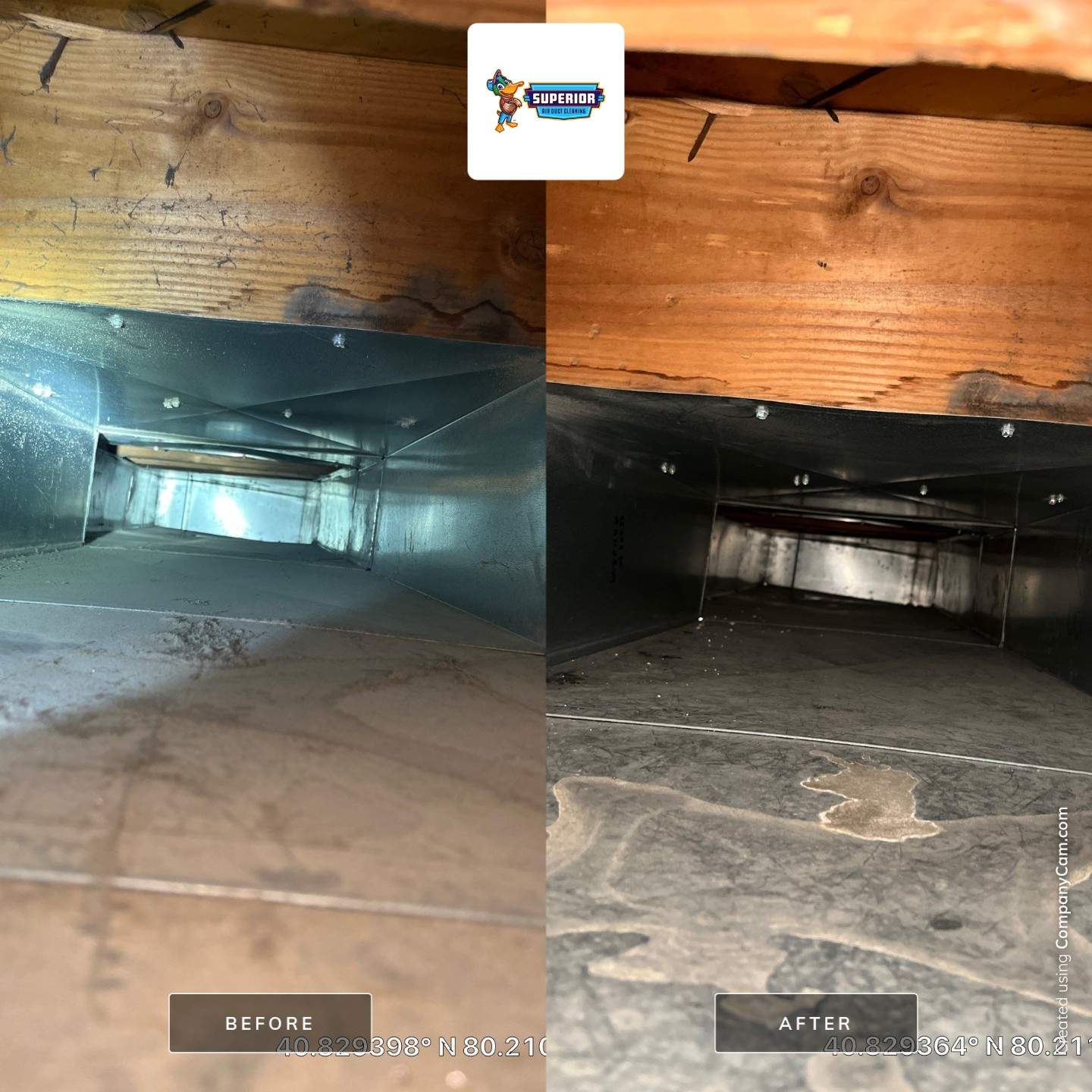 Air Duct Cleaning With a Vacuum Truck in Fombell, PA by Superior Air Duct Cleaning
