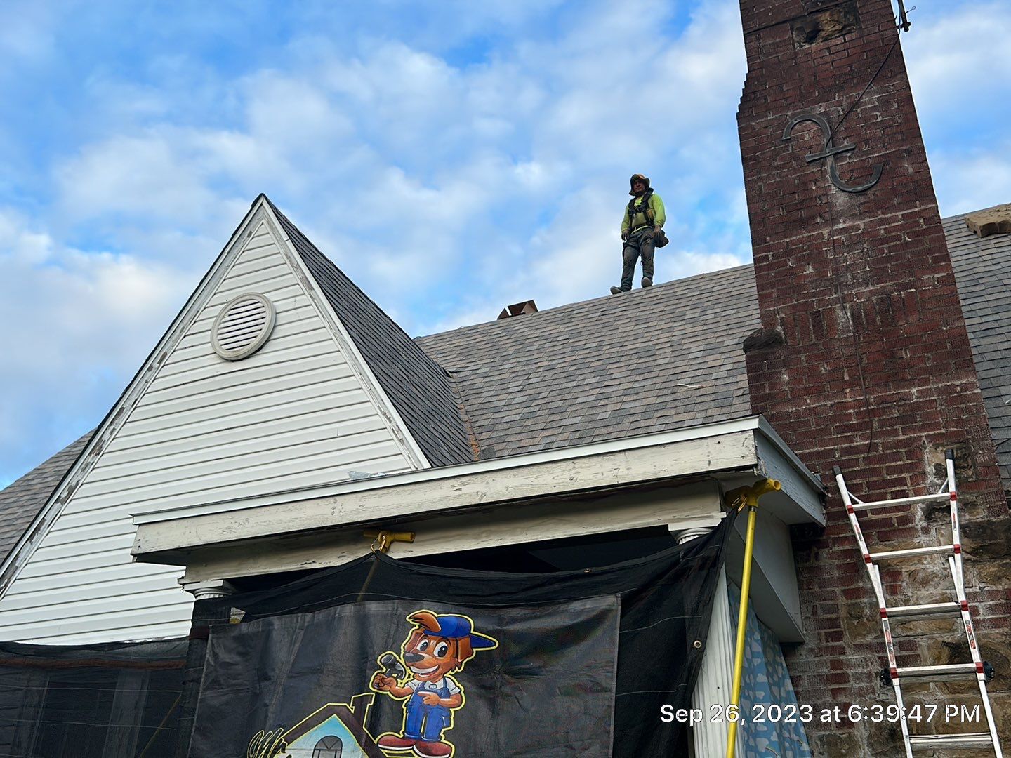 Residential Roofing Installation using Performance Shingles by Mr. Roofer