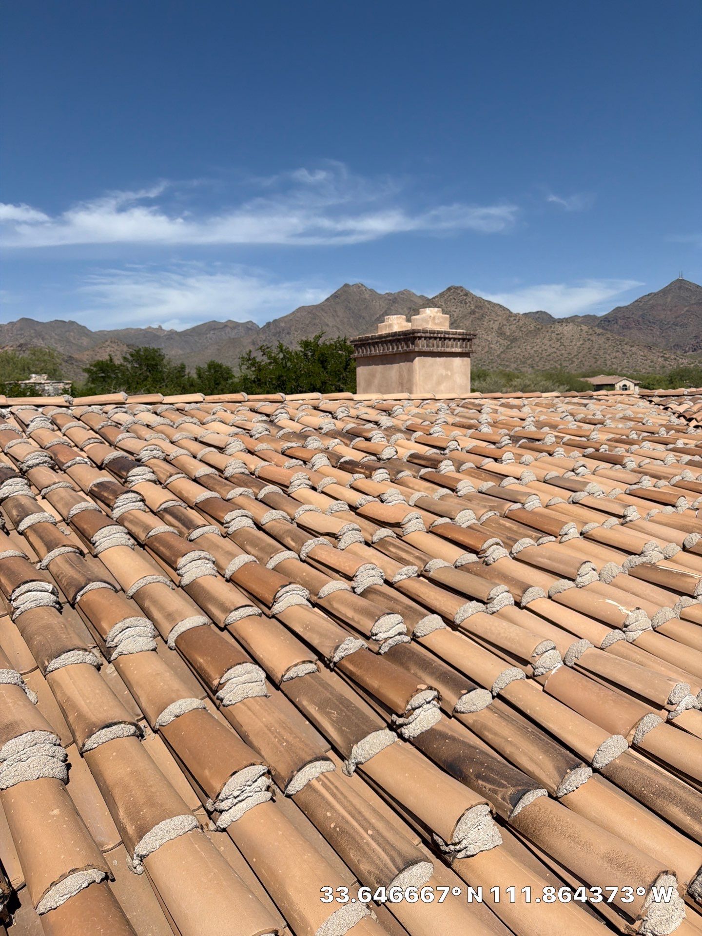 Project in Scottsdale, AZ by Saint Roofing