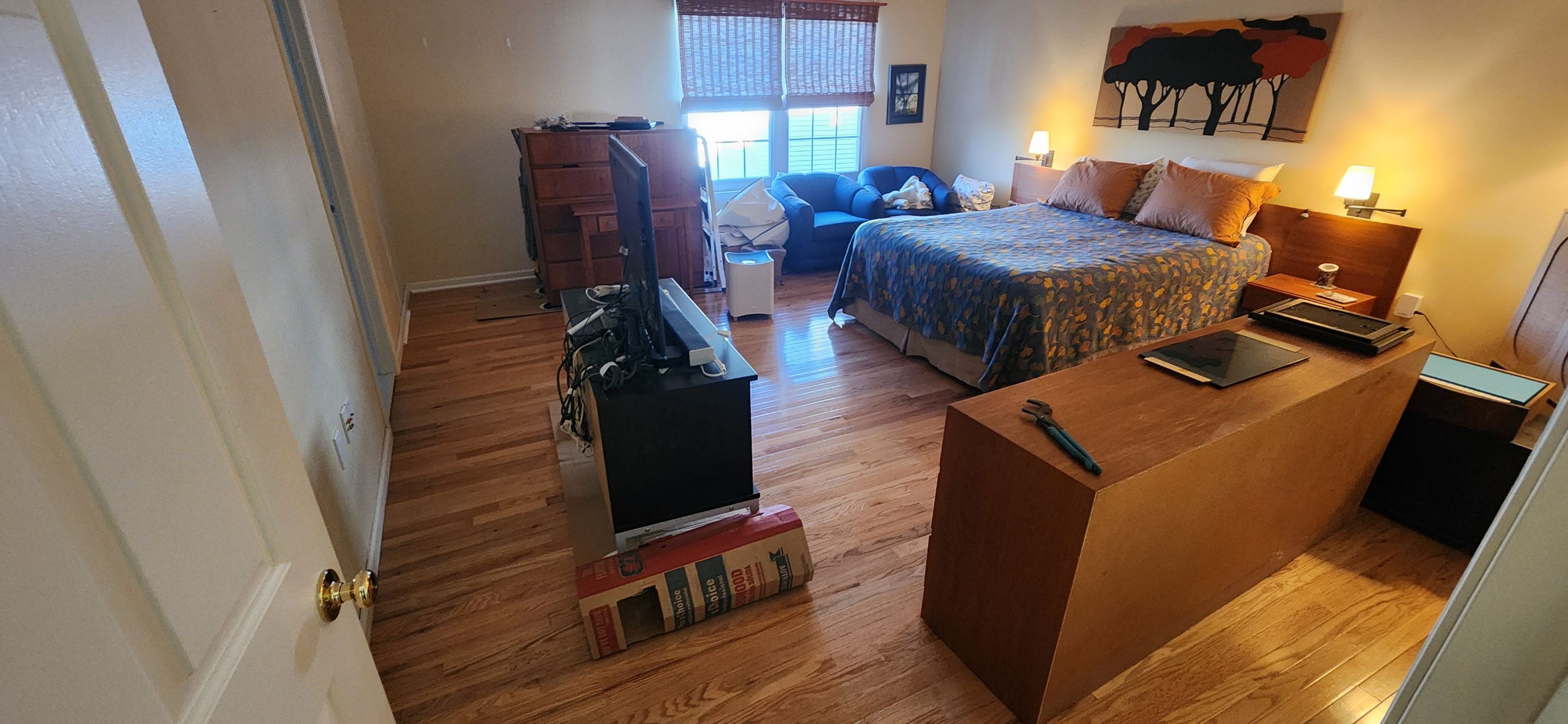 Prefinished 2 1/4 Red Oak Install w/ Carpet Removal by Footprints Floors Morristown