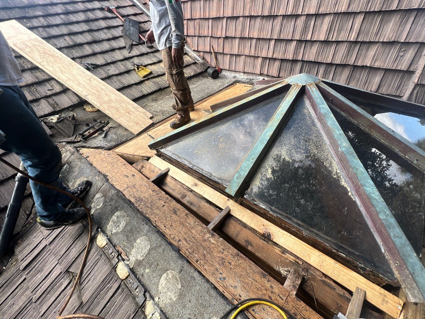 Gatehouse Rd., Sea Ranch Lakes, FL (Skylight Repair) by G&J Roofing 