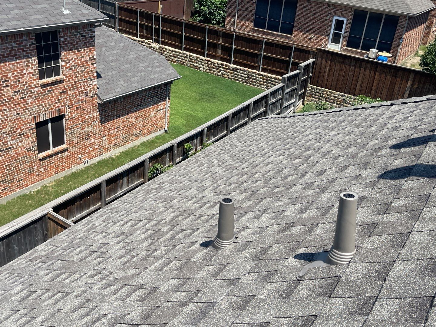Major Hail Storm Full Roof and Gutter Replacement by First United Roofing & Construction