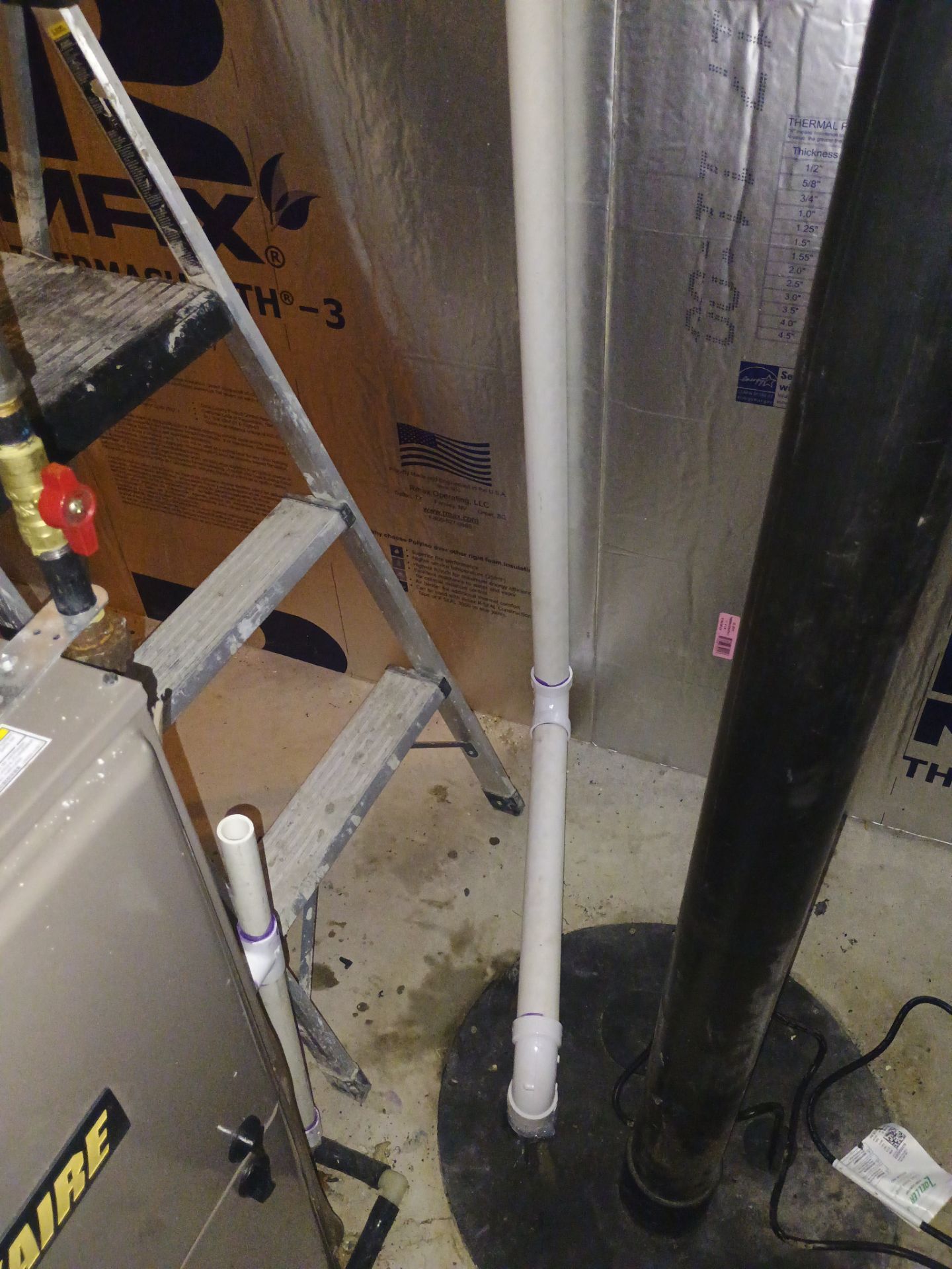 New Sump Pump System to Activate a Passive Drain Tile System by Waterproofing Northeast
