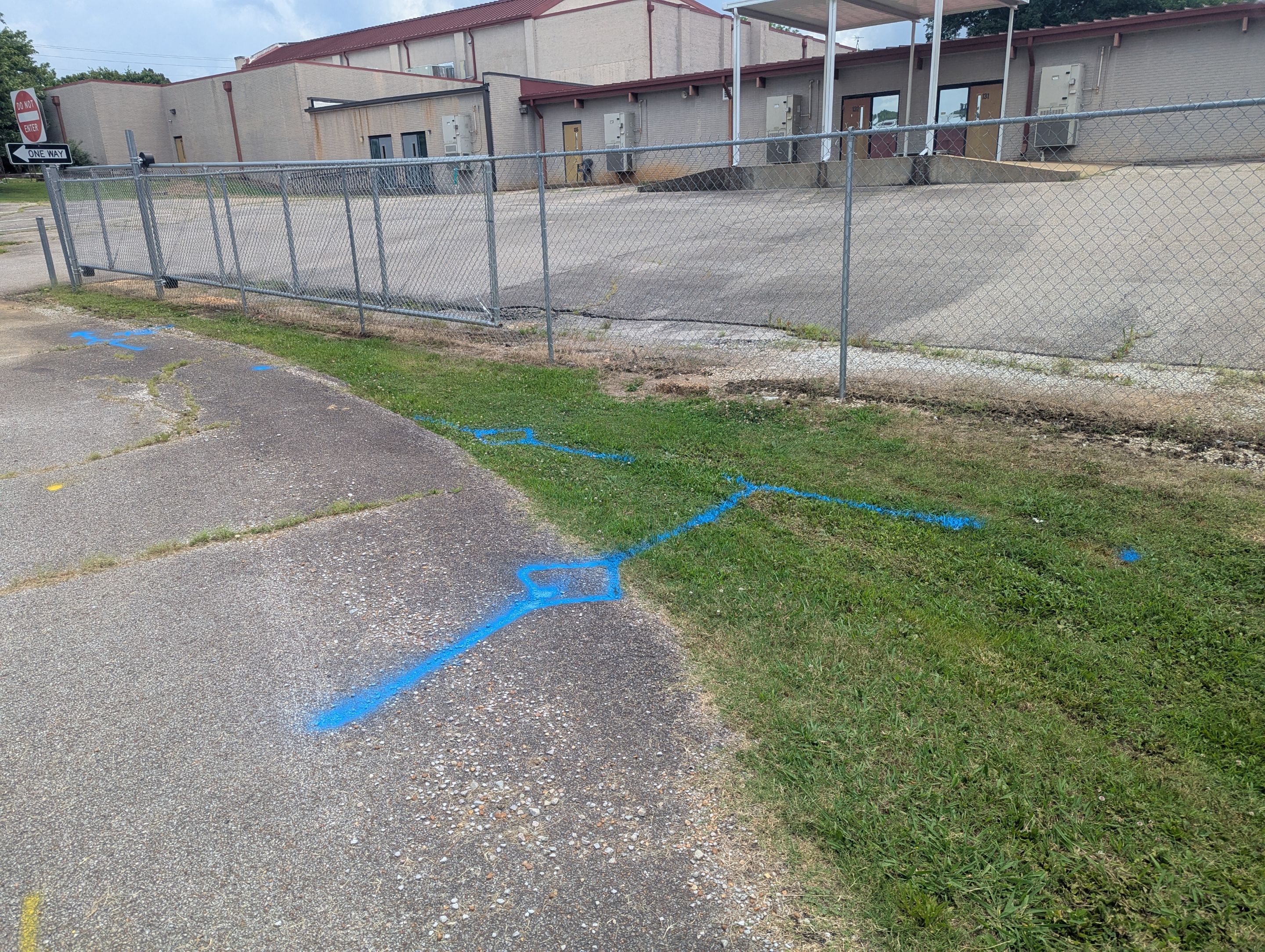 Utility Locate and GPR (School Project) by Alsip Locating Service, LLC