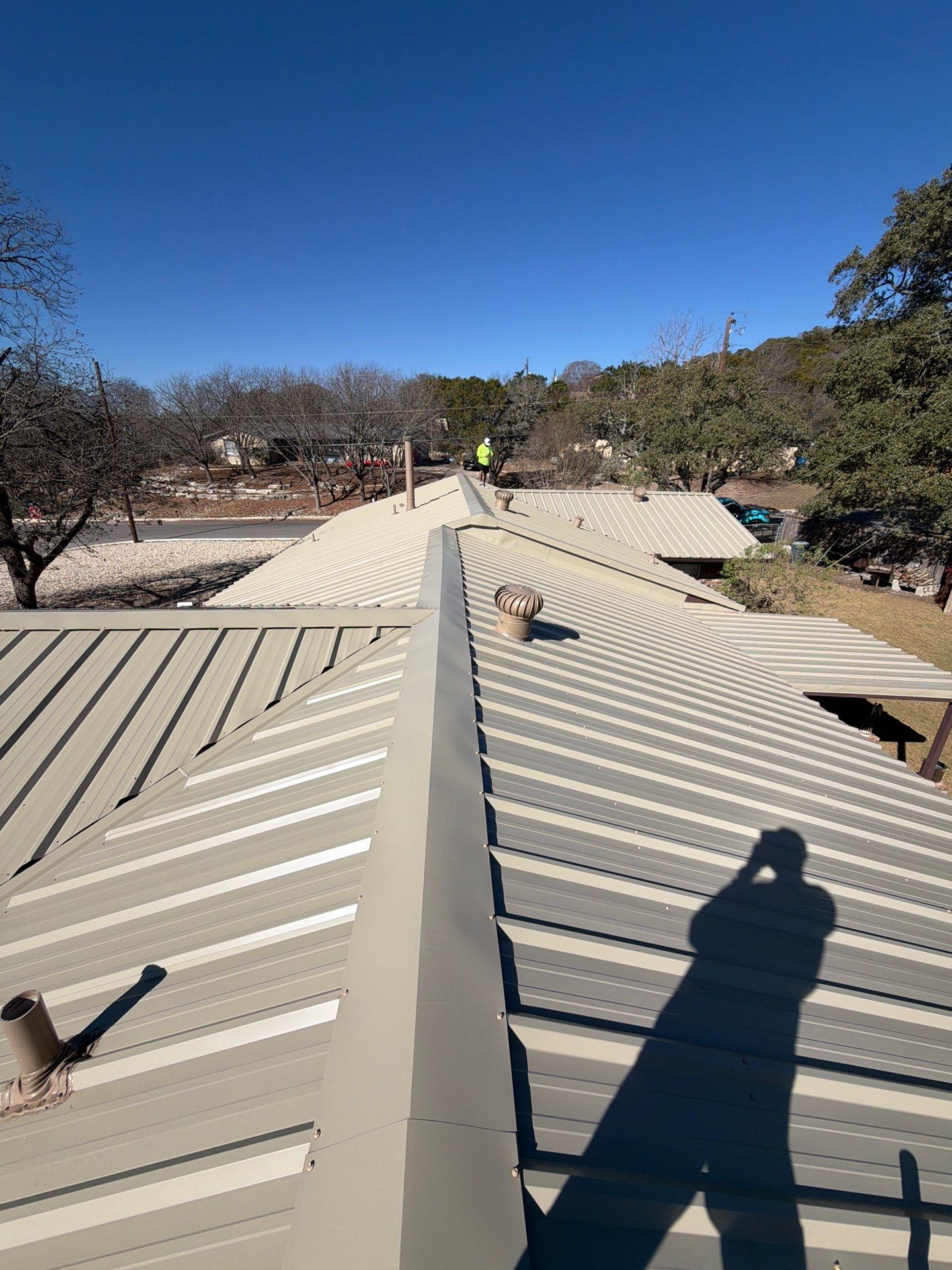Residential Metal Roof Replacement and Custom Fascia Repair in Kerrville by Rich the Roofer LLC