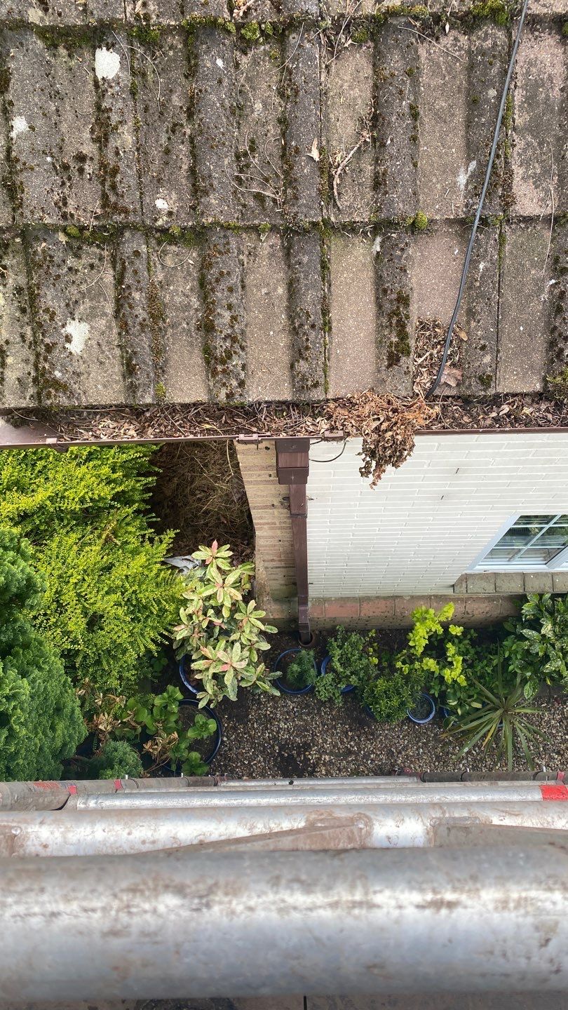 Roof - Driveway - Patio using Honda 15lpm Low Pressure Washing Machine by Ges Exterior Cleaning ltd