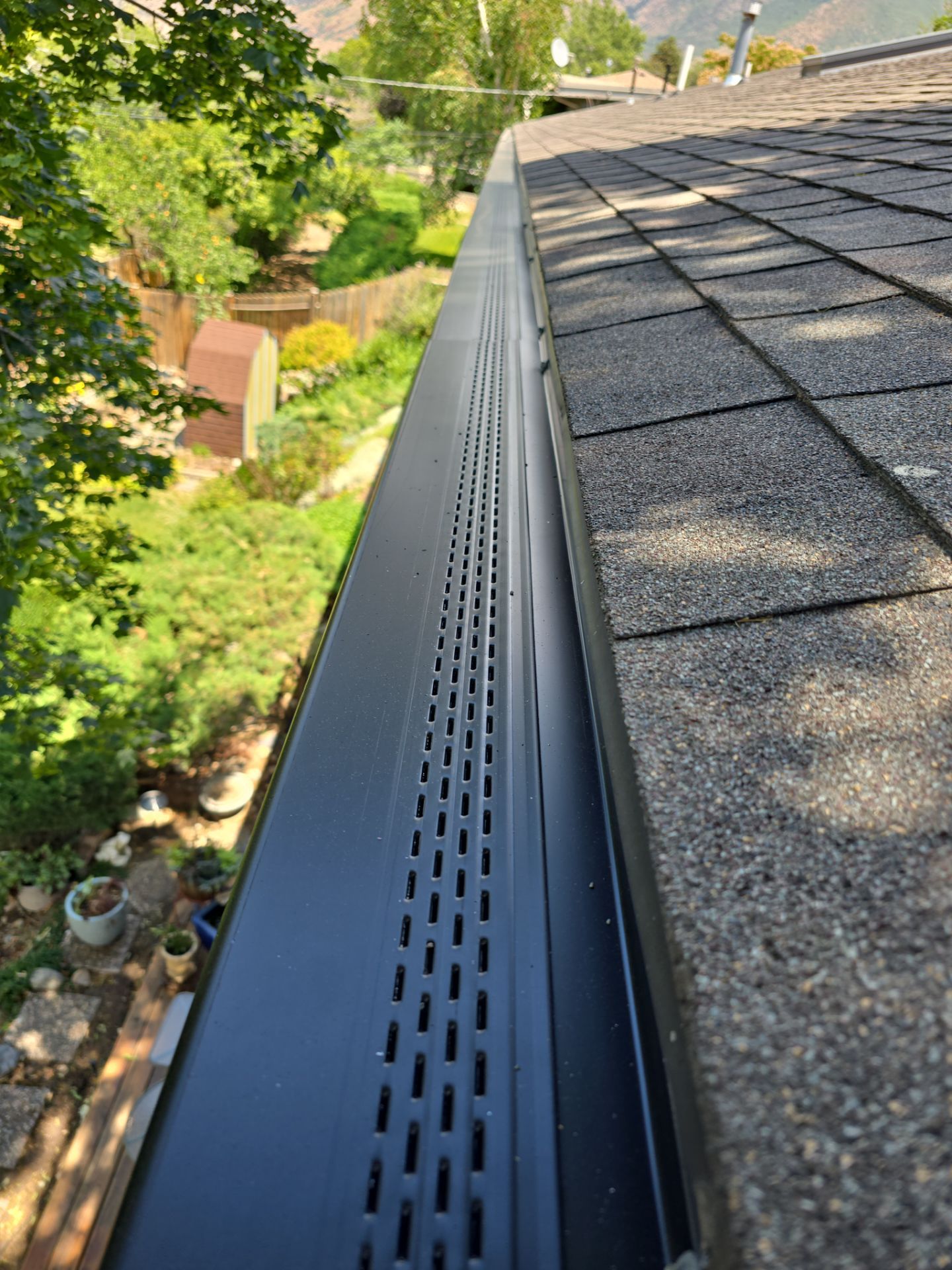 Project in Cotton Wood Heights by Emerald Gotcha Gutters 