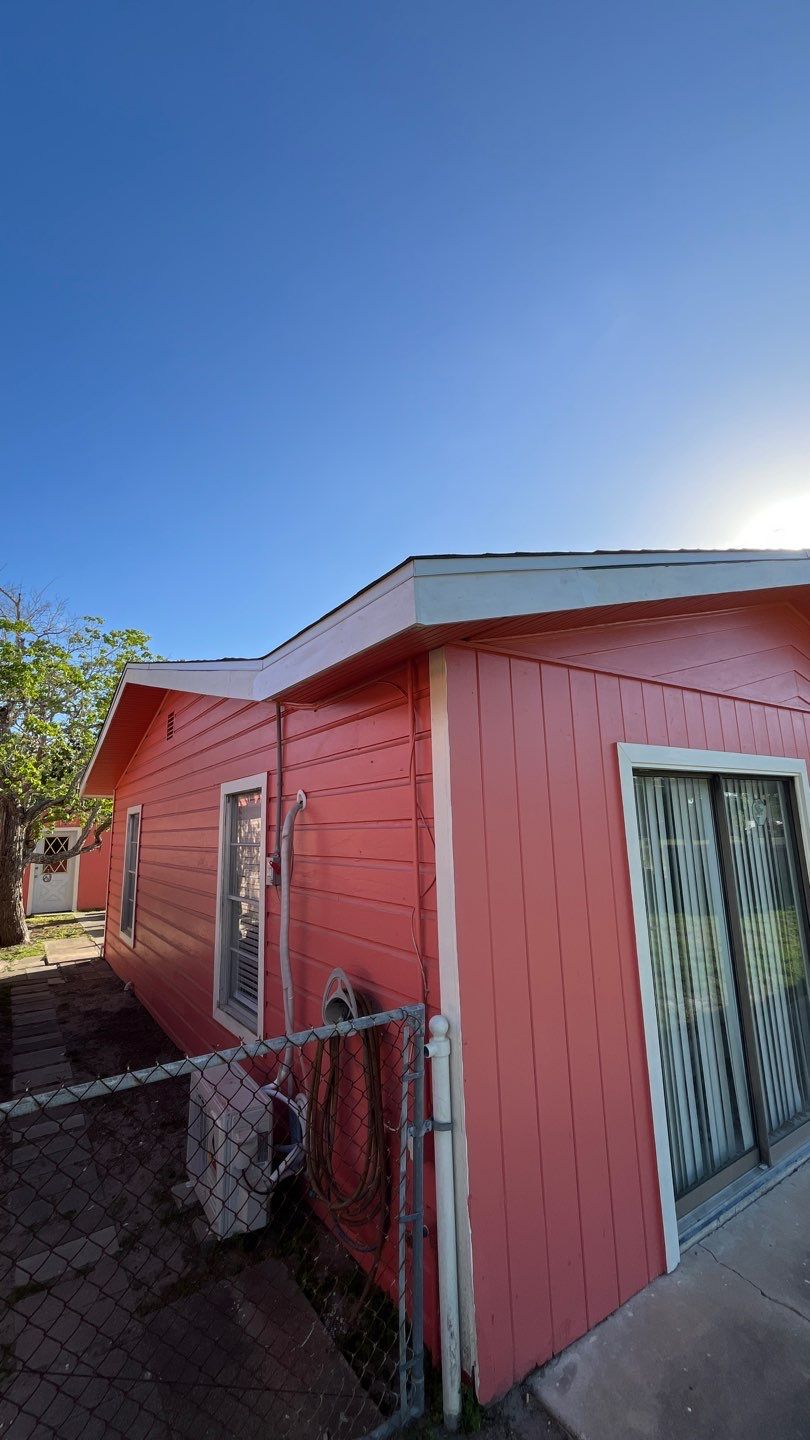 Perfectly Pink in Rockport Texas by Bayfront Roofing and Construction