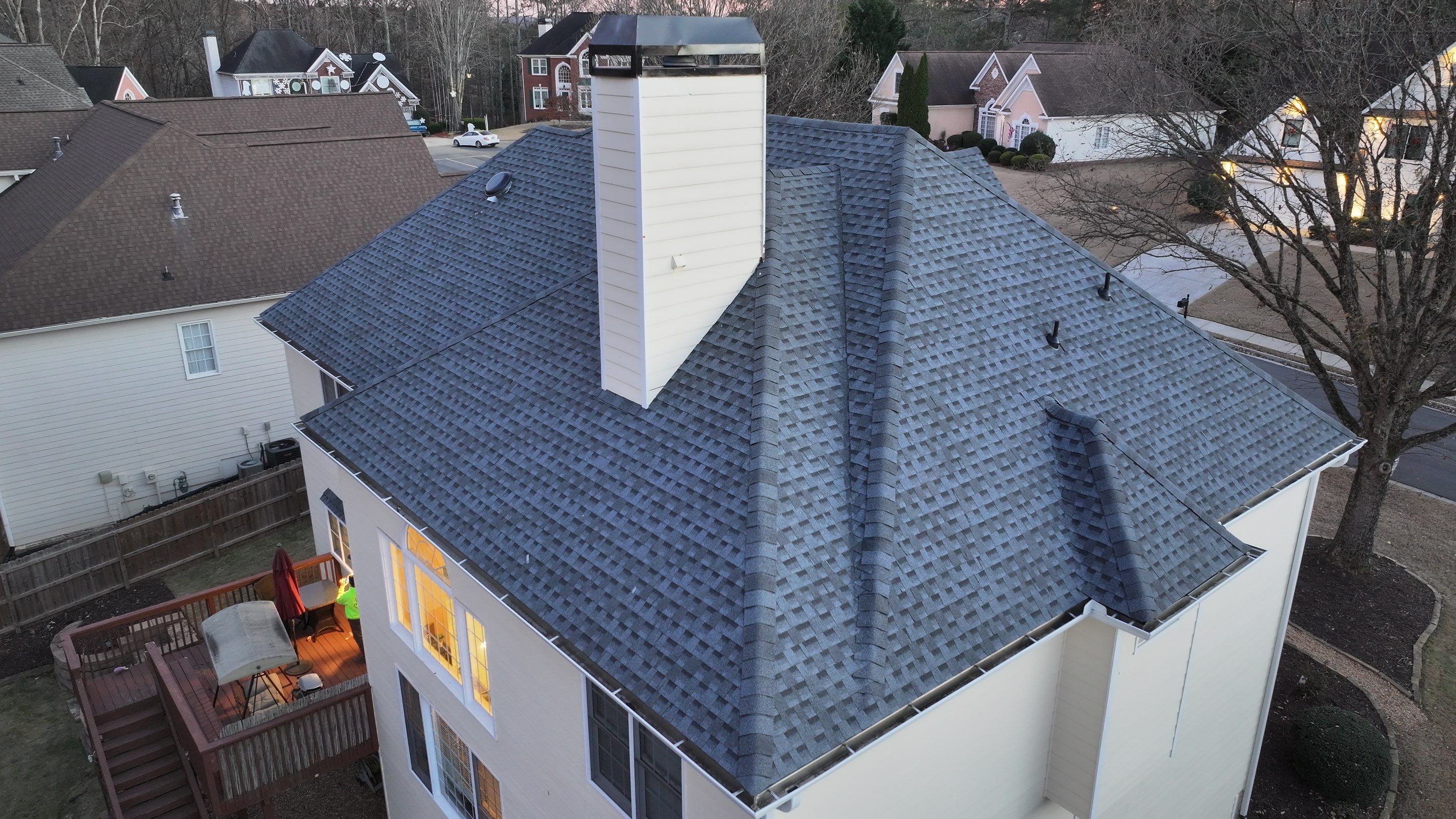 GAF Timberline HDZ in Pewter Grey by Element Pros Roofing, LLC
