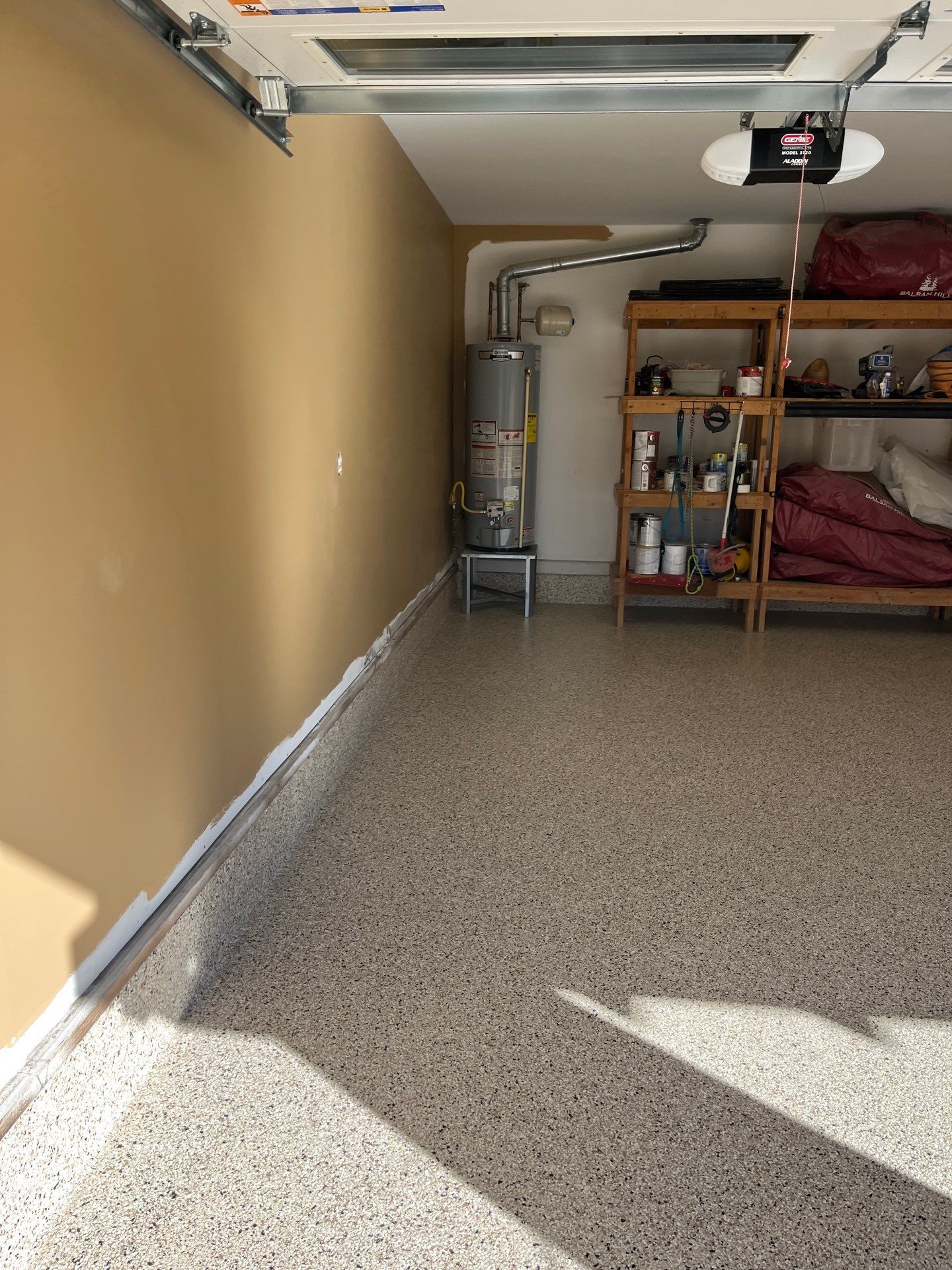 Garage Floor Coating using Shoreline by My Garage Floor Guys