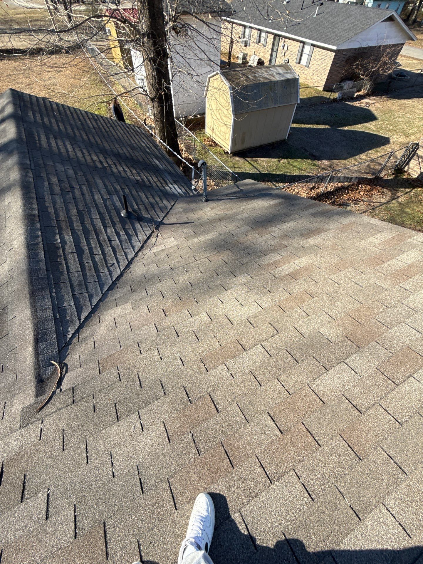 Replaced half roof. by In & Out Construction & Remodeling, LLC