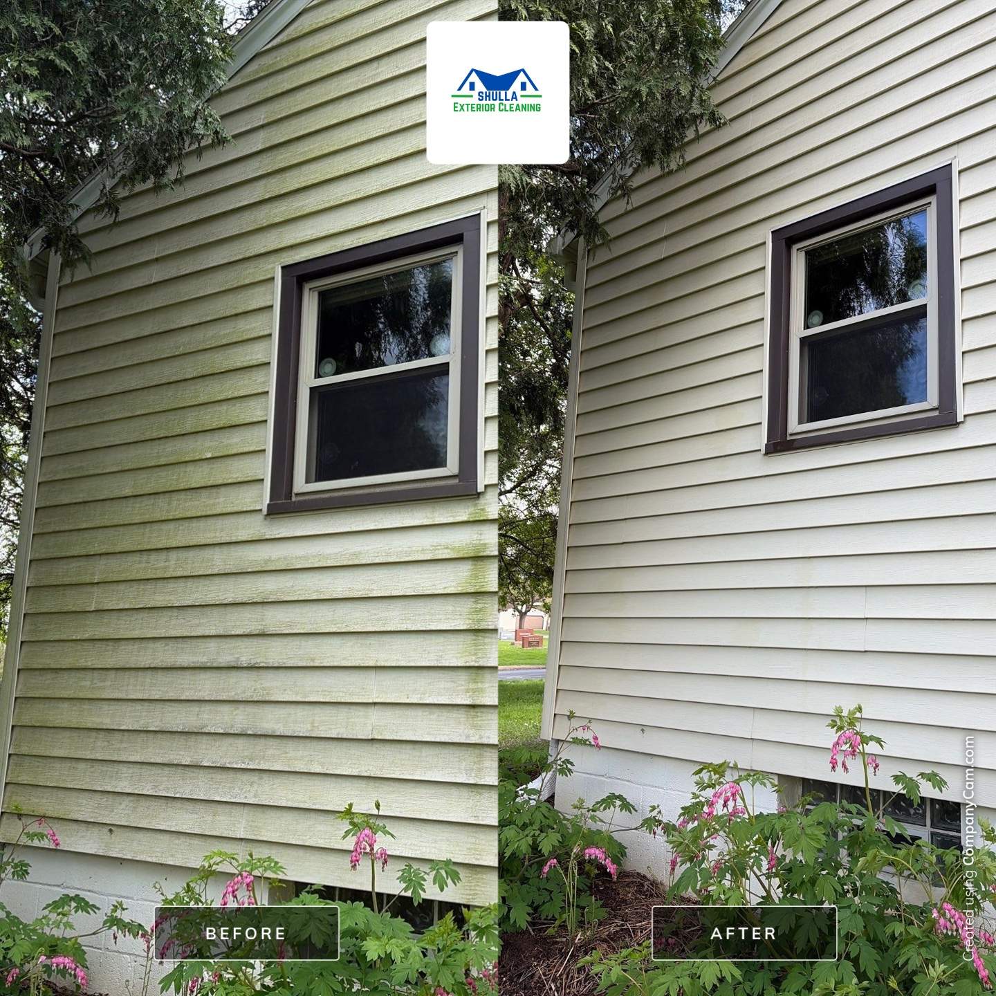 House wash, window clean and screen clean by Shulla Exterior Cleaning