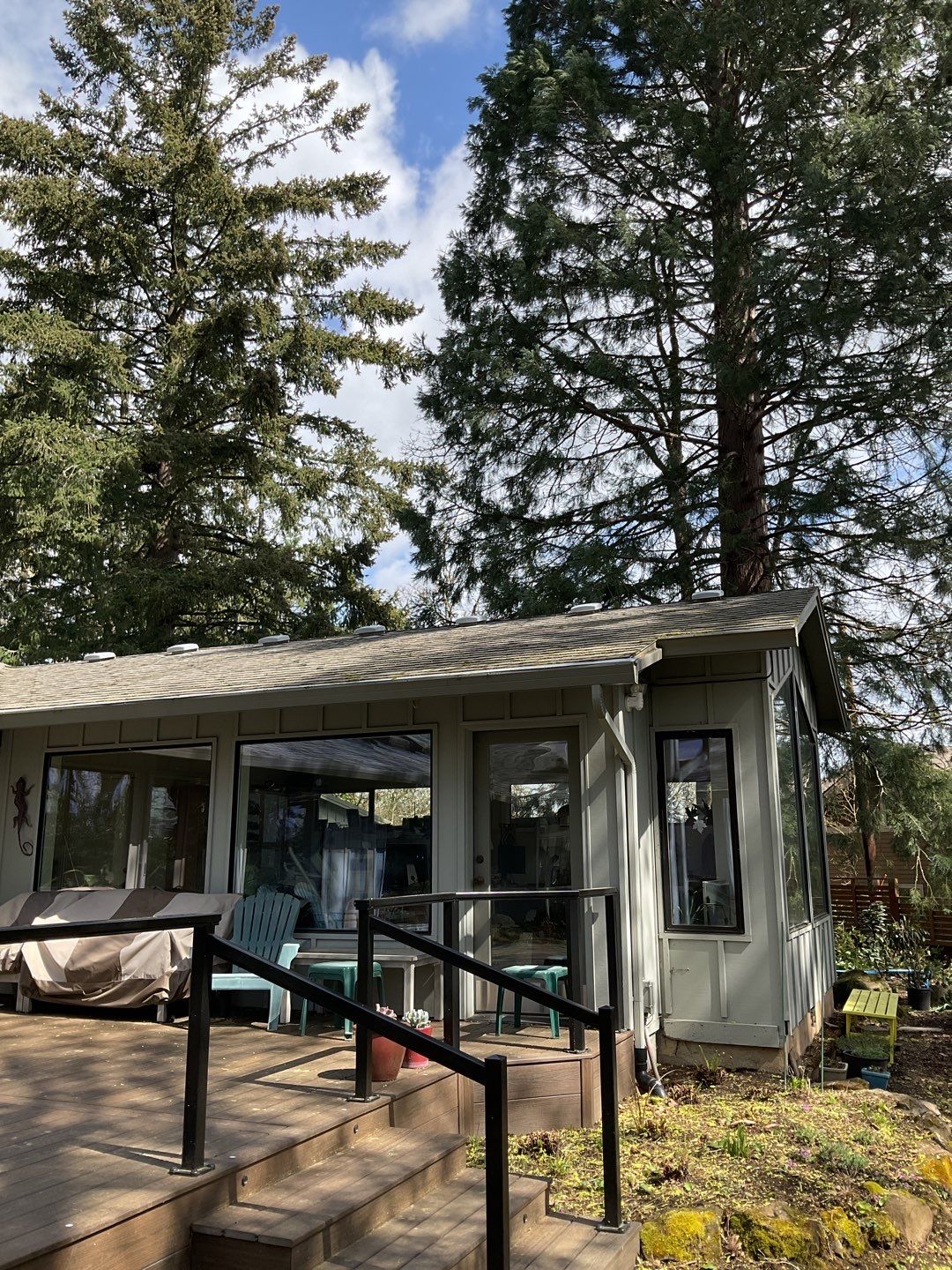 Roof Treatment using Biocide by Willamette Outdoor Wash LLC