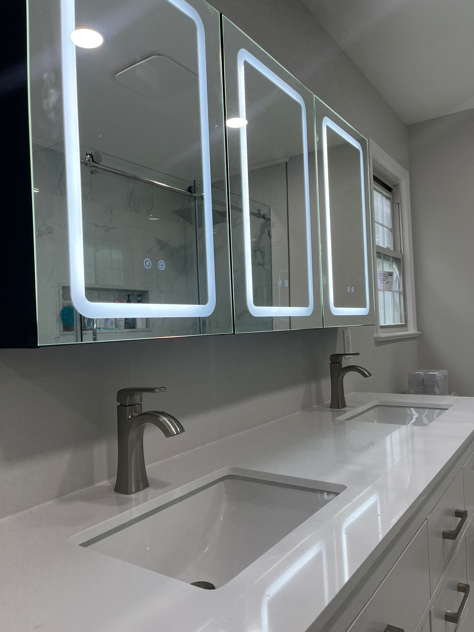 Bathroom Remodel using Tile by Home Concepts Construction