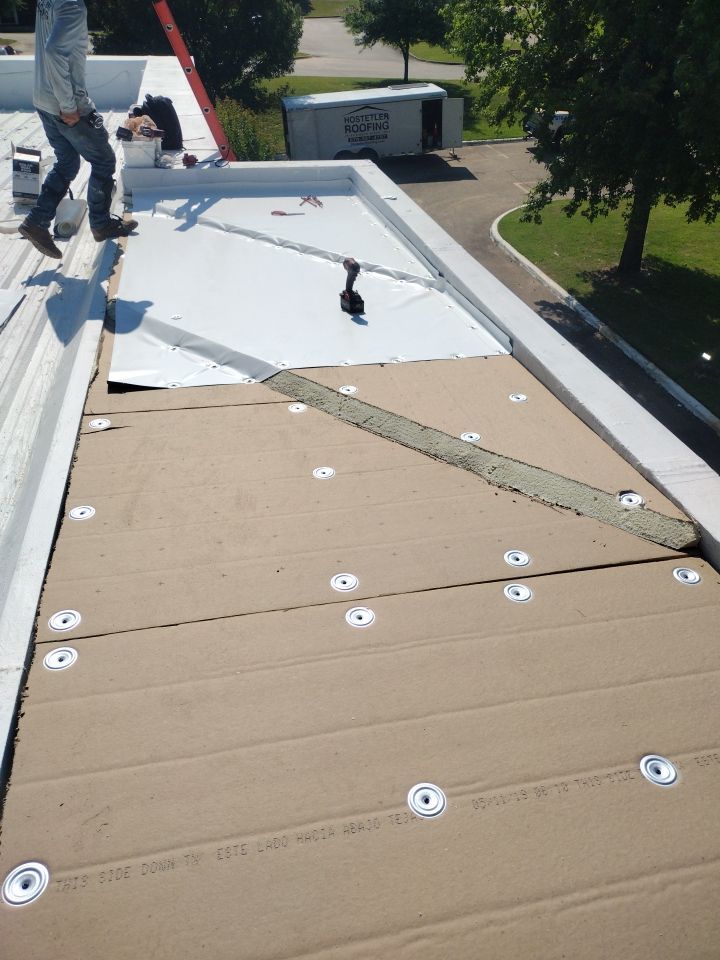 Office Building in Texarkana by Hostetler Roofing
