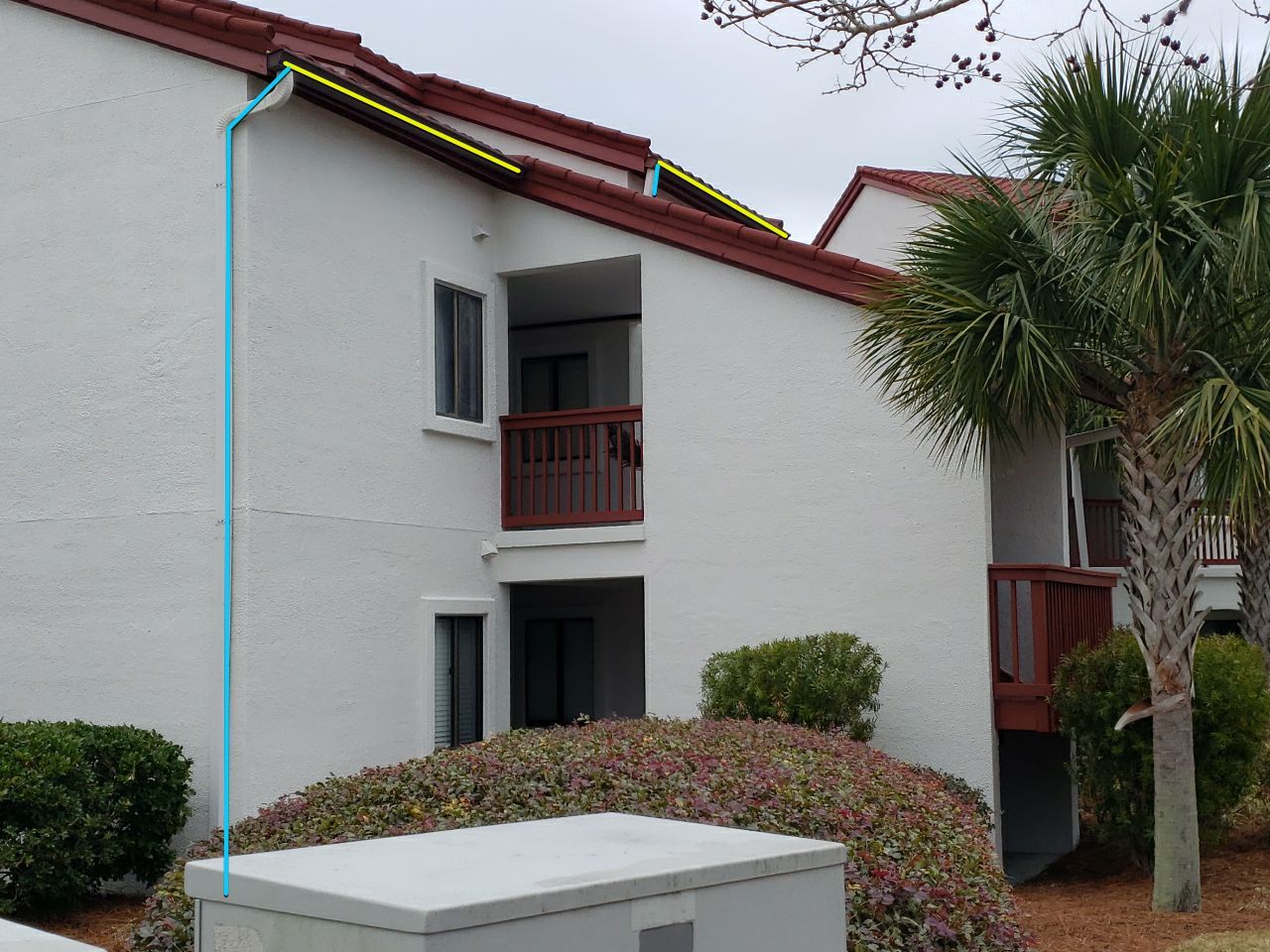 Gutter Installation using 6 Inch Seamless Gutters in Musket Brown by Gutter Professors