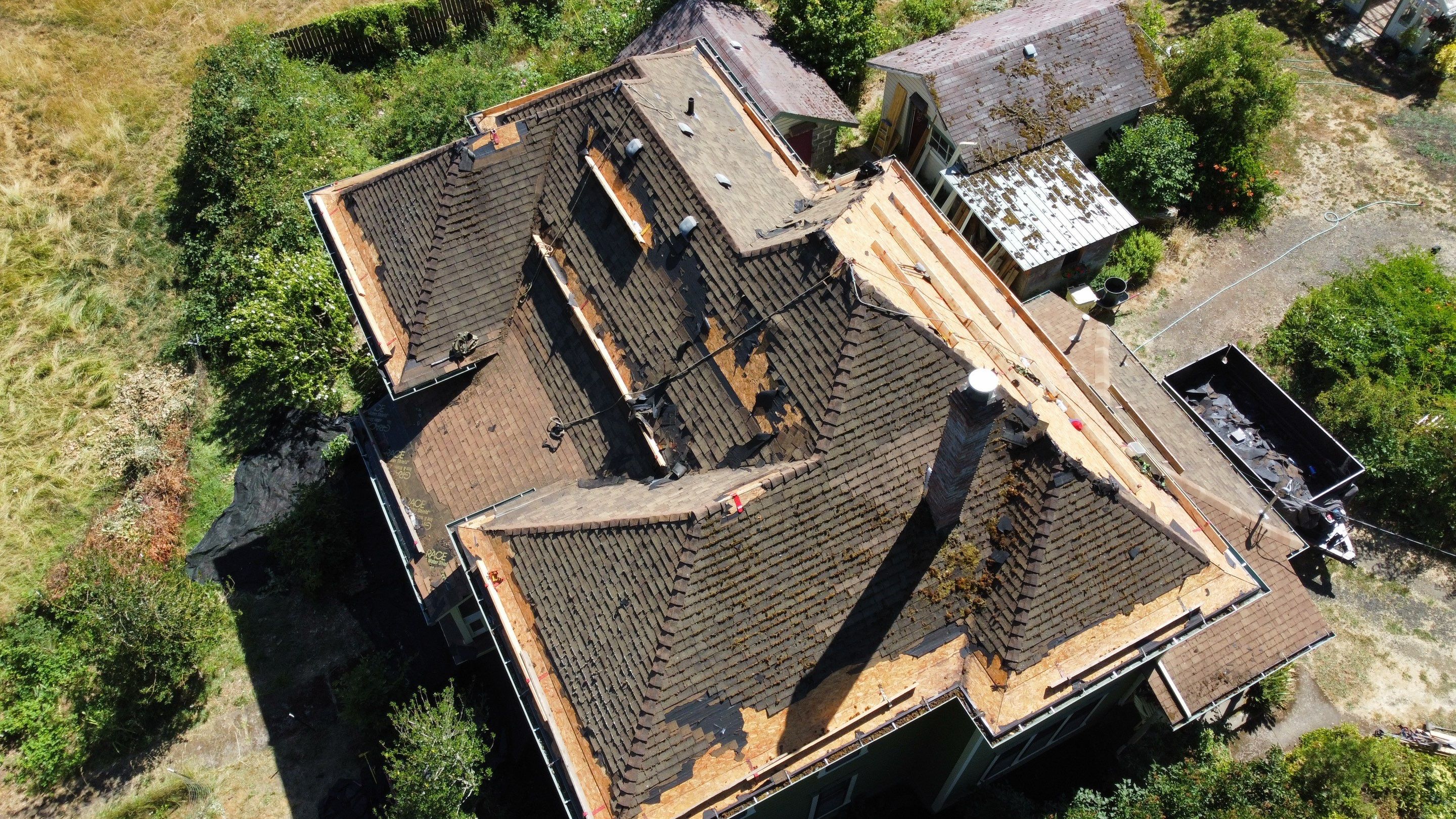 Residential Roofing Installation using Malarkey Vista AR Shingles by Orezona Building & Roofing Company, Inc.