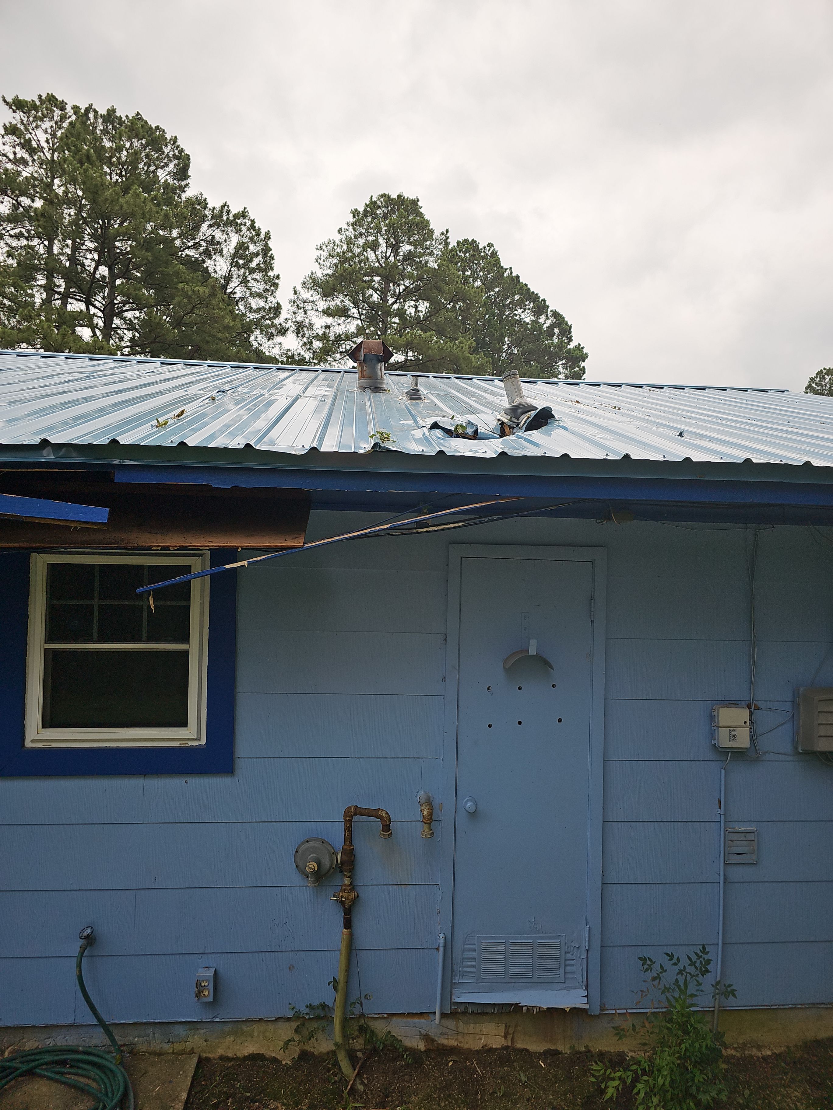 Residential Reroof: 29 GA. Colored Residential Panel by Hostetler Roofing
