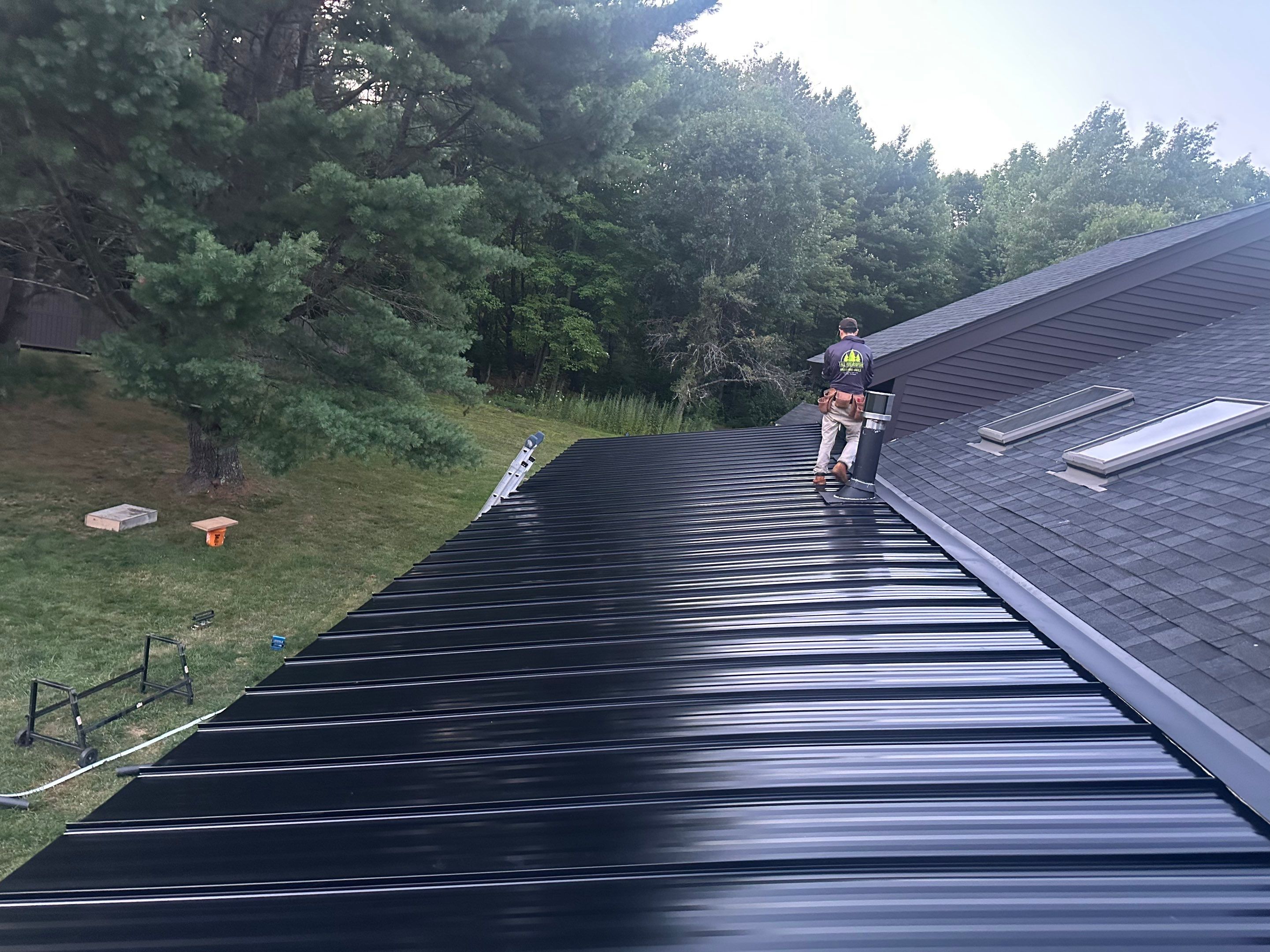 🏡 FALMOUTH, MAINE TRANSFORMATION — THIS ONE CAME OUT INCREDIBLE! 🔥 by Tall pine roofing