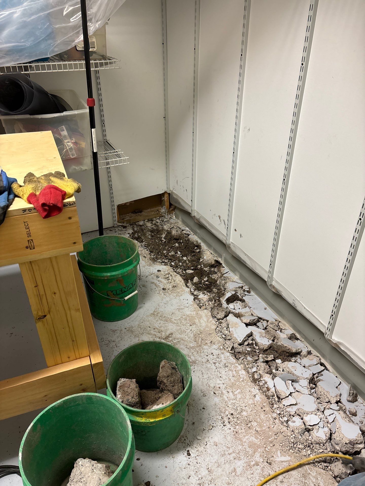 Getting Dirty @ Ed's Place by Waterproofing Northeast