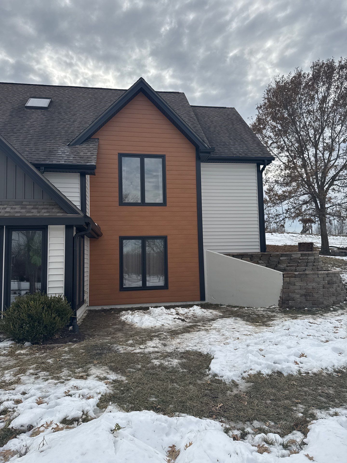 Craneboard Siding and Cedar Renditions Installation in Liberty Mo  by EEC  Windows, Siding & Roofing 