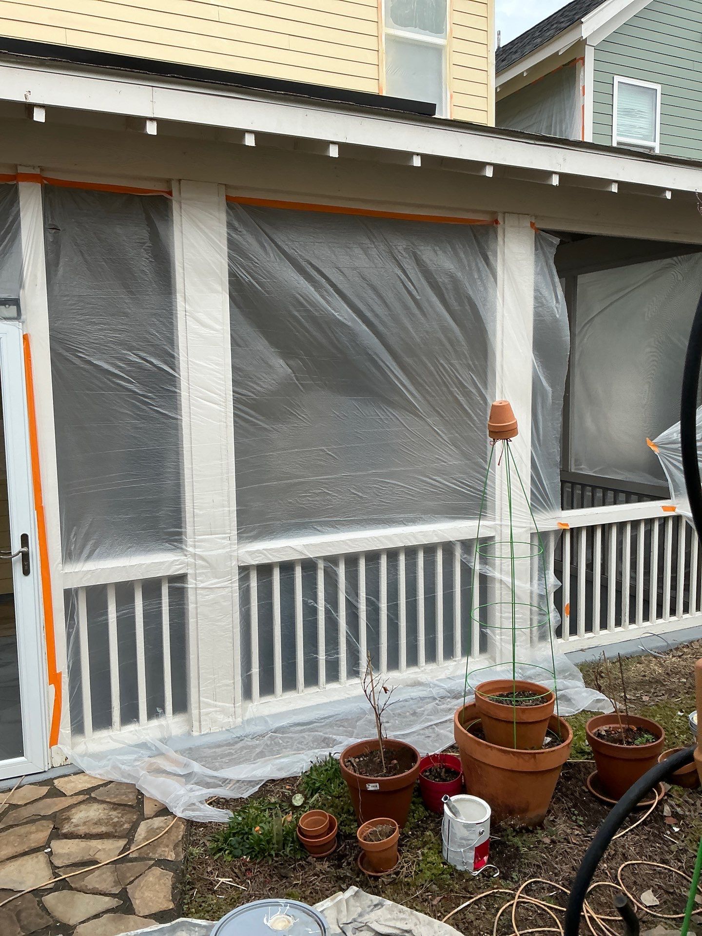 Exterior painting Chapel Hill NC G. Woods by GonzalezPainters & Contractors Inc 