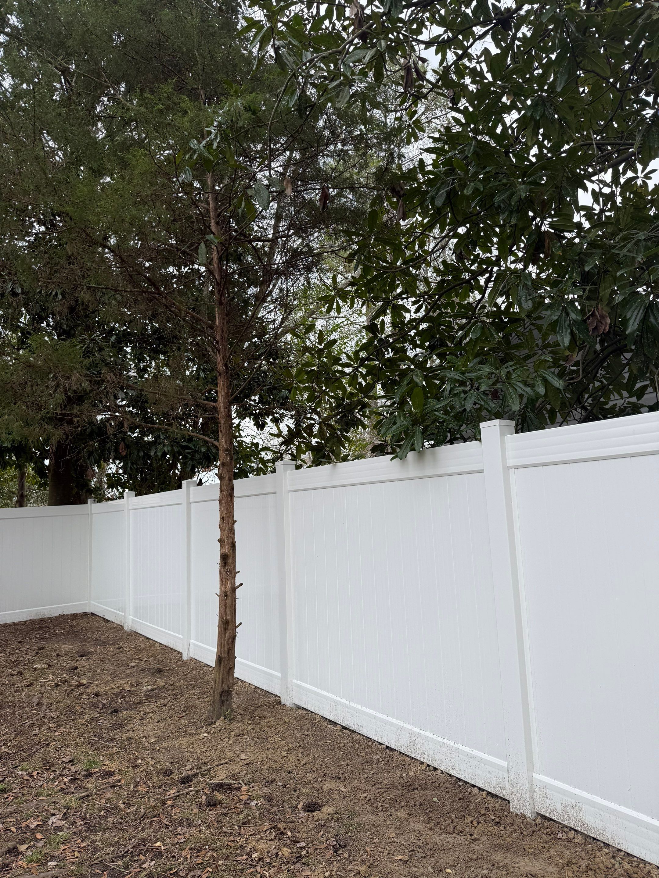 Project in New Bern by Superior Fence and Rail