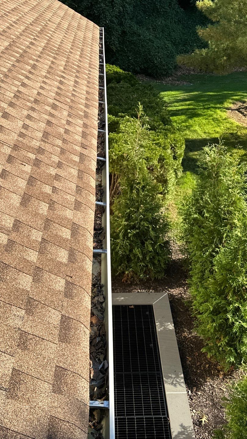 Roslyn Gutter Cleaning and Microguard Gutter Shield Installation by Above All Gutters 