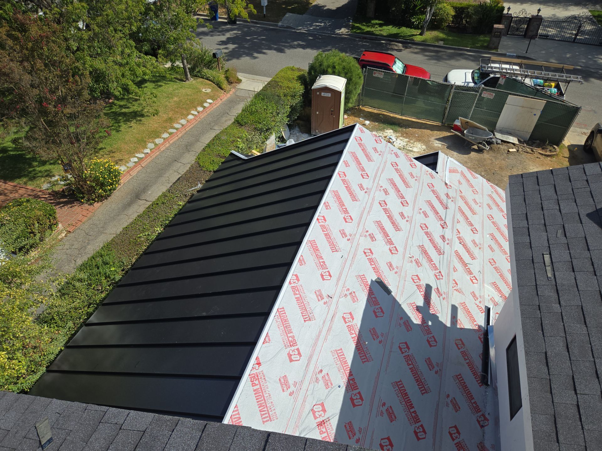 Botched installation saved! by West Coast Roofing Los Angeles