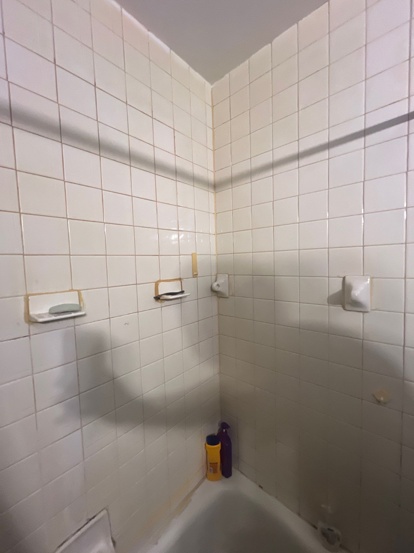 Beautiful tub to shower! by The Shower Company