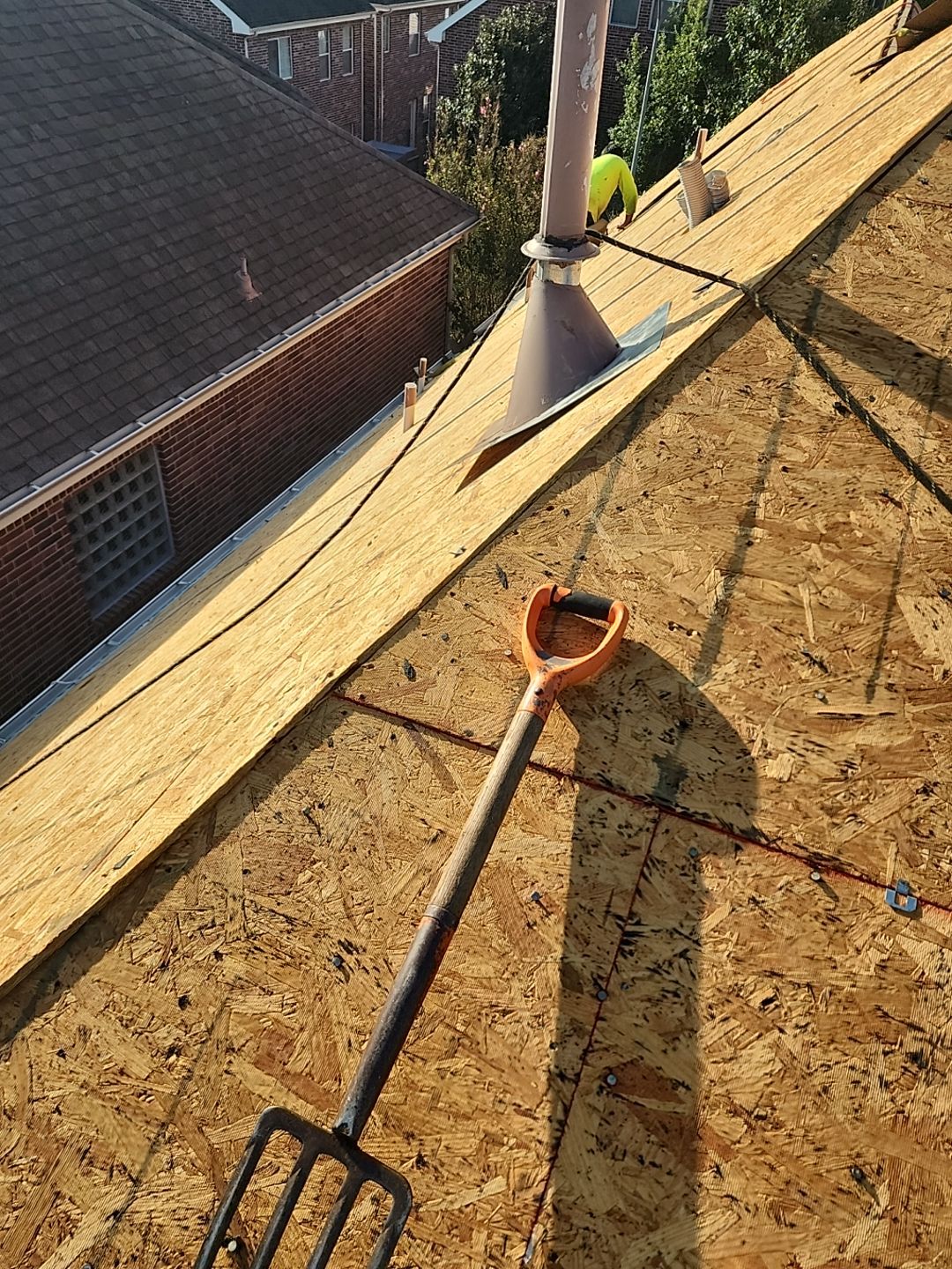 Residential Roofing Installation using Owen's Corning Duration (Lifetime) Shingles by Roof Repair Company