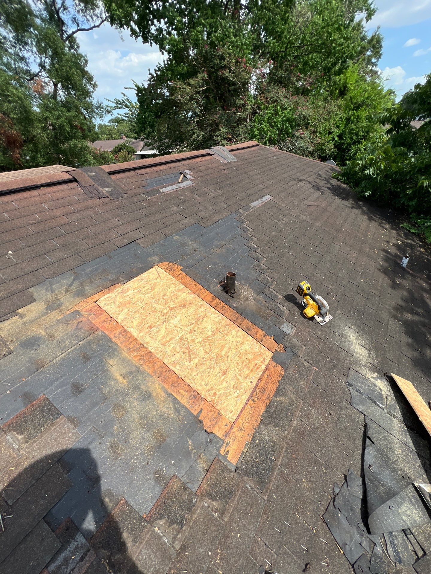 Residential Roofing Repair using Owen's Corning Duration (Lifetime) Shingles by Roof Repair Services LLC