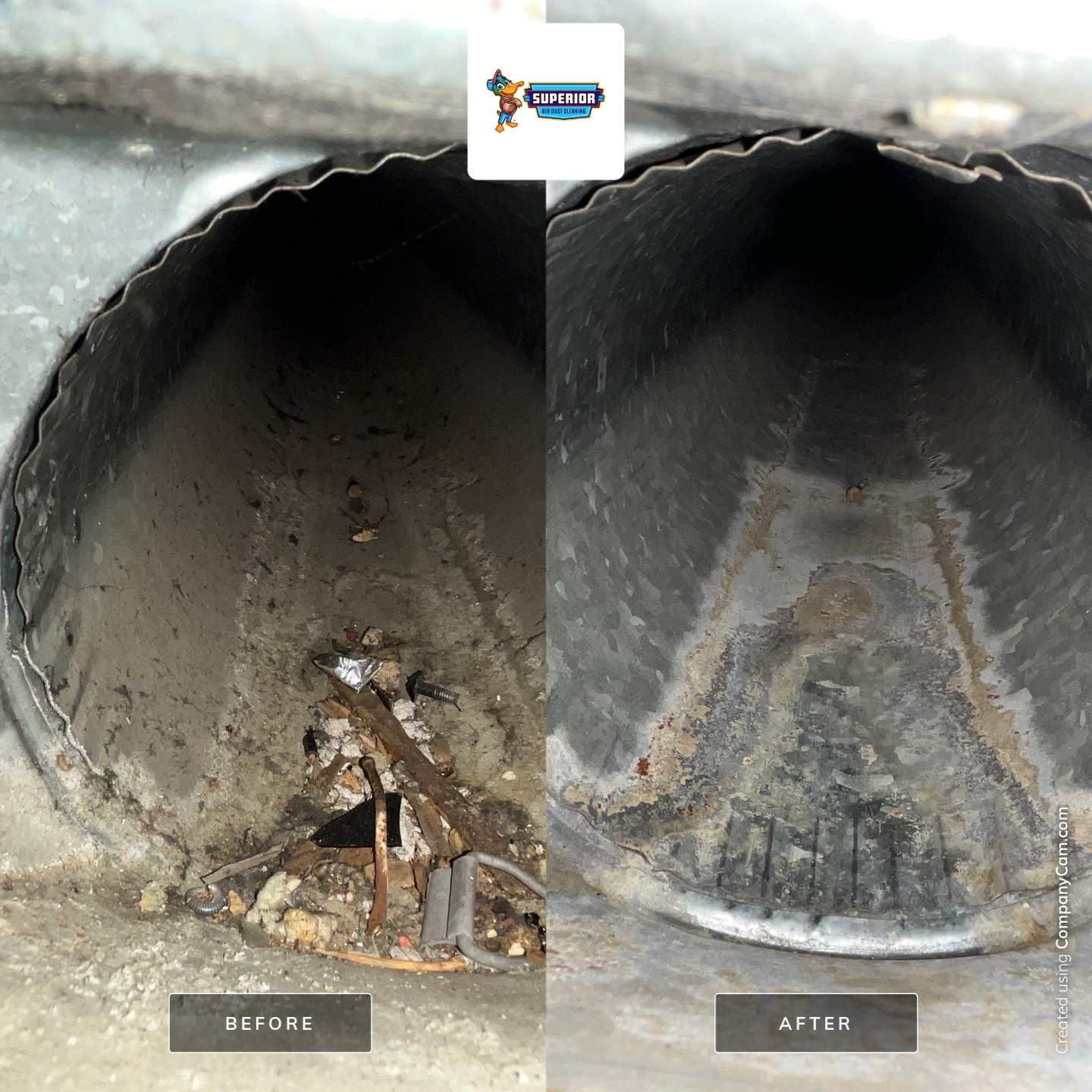 Air Duct Cleaning With a Vacuum Truck in Aliquippa, PA by Superior Air Duct Cleaning