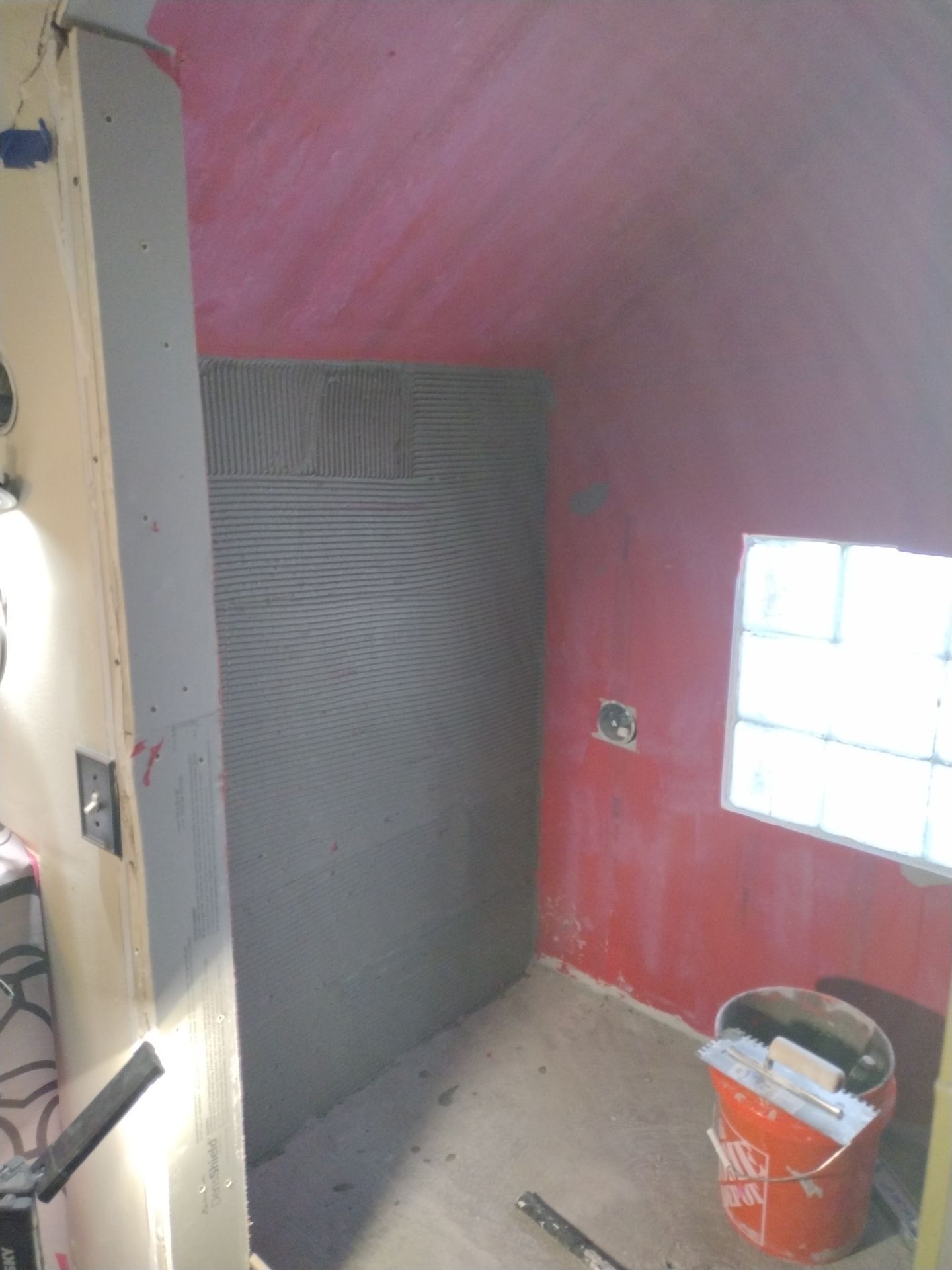 Shower Remodel & Ceiling Restoration – Correcting Water Damage and Rebuilding Right by Johnny Five Construction 